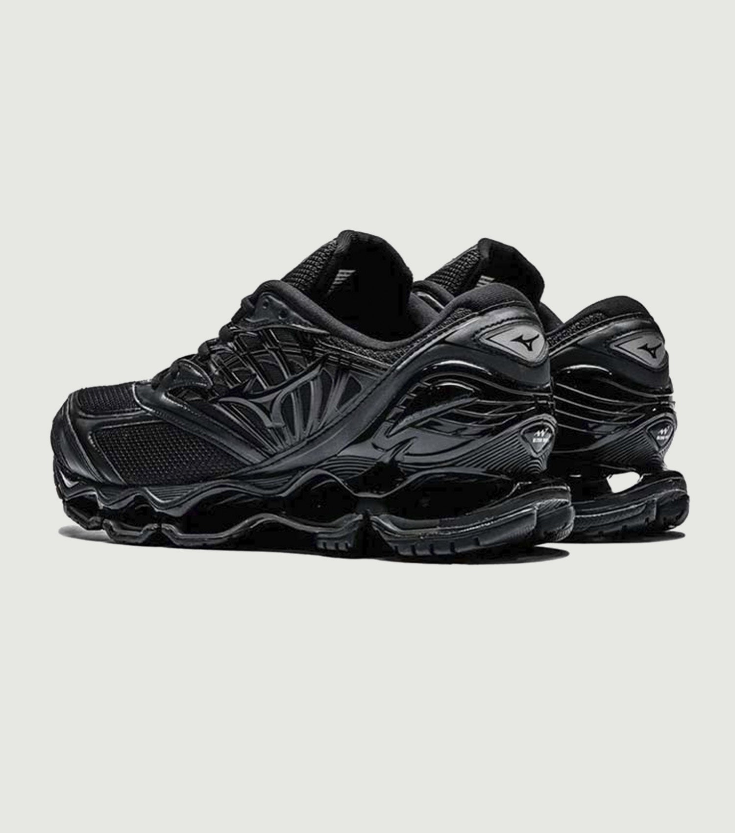 Wave Prophecy LS Black/Black - Mizuno