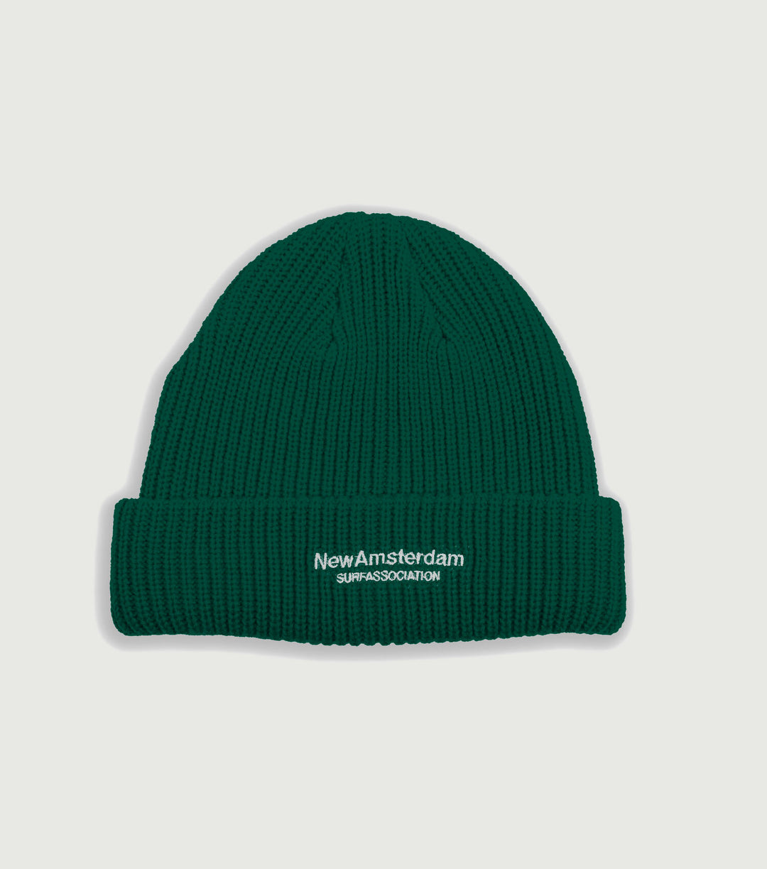 Logo Beanie Green - New Amsterdam Surf Association