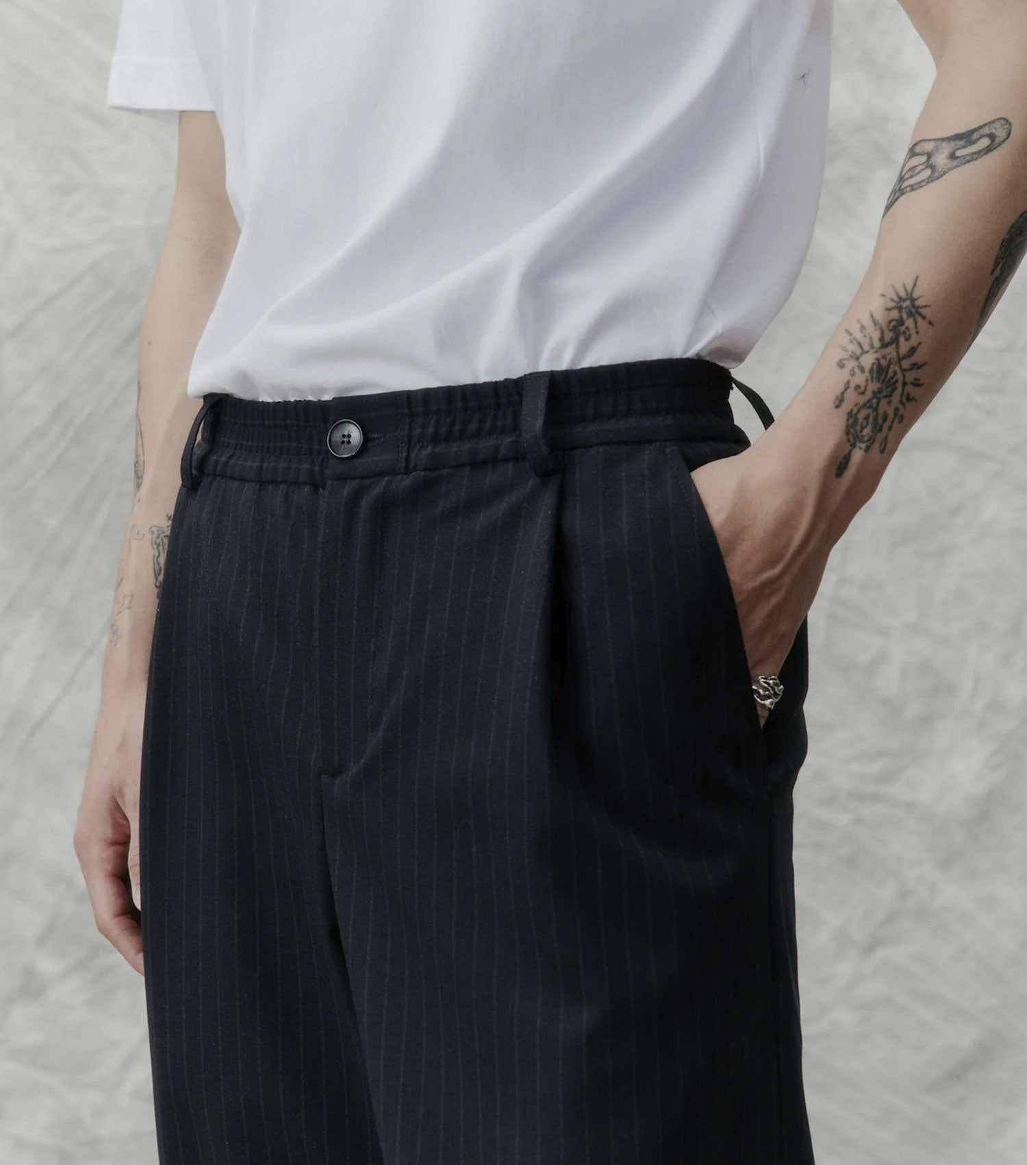 Agency 3582 Dark Navy Pin - Libertine_Libertine