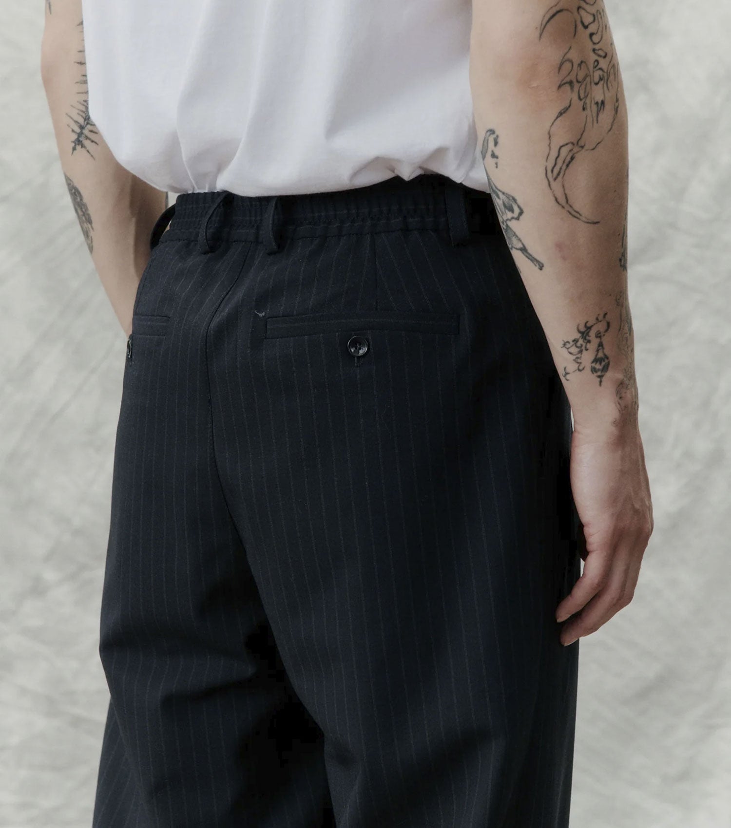Agency 3582 Dark Navy Pin - Libertine_Libertine