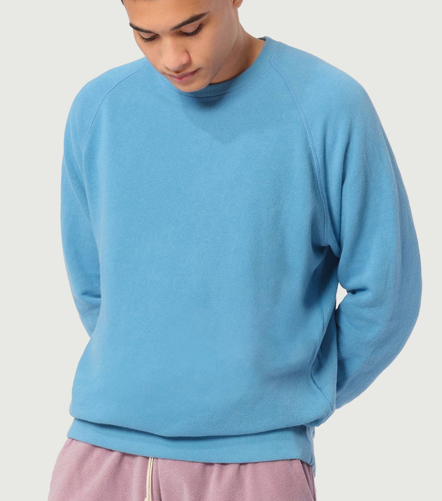Lake Crewneck Blue - Bather