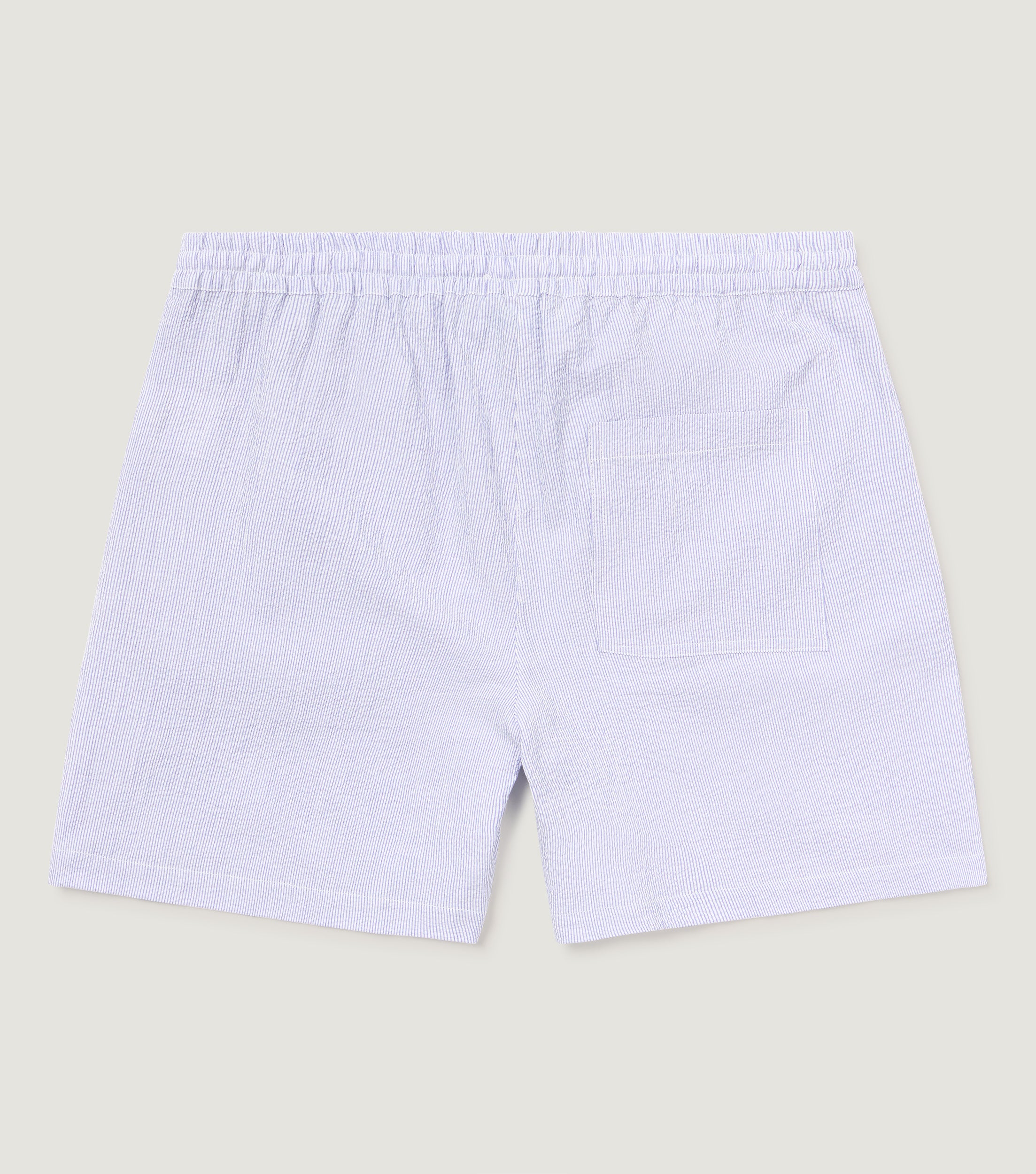 Seersucker Cord Short Light Blue - Blaw x Koike