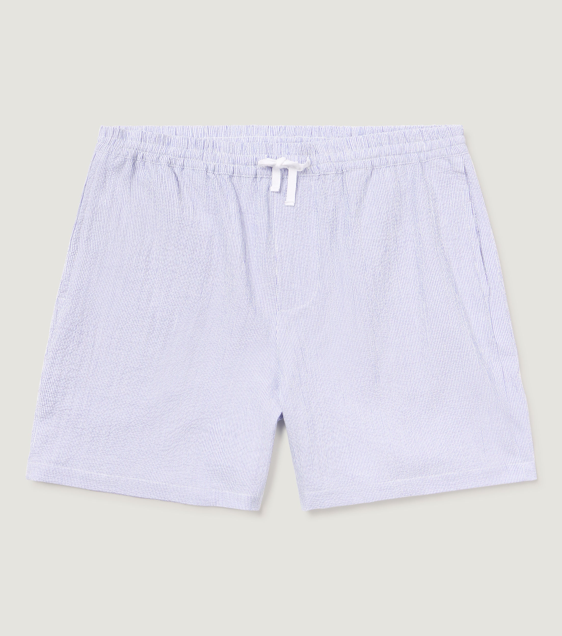 Seersucker Cord Short Light Blue - Blaw x Koike
