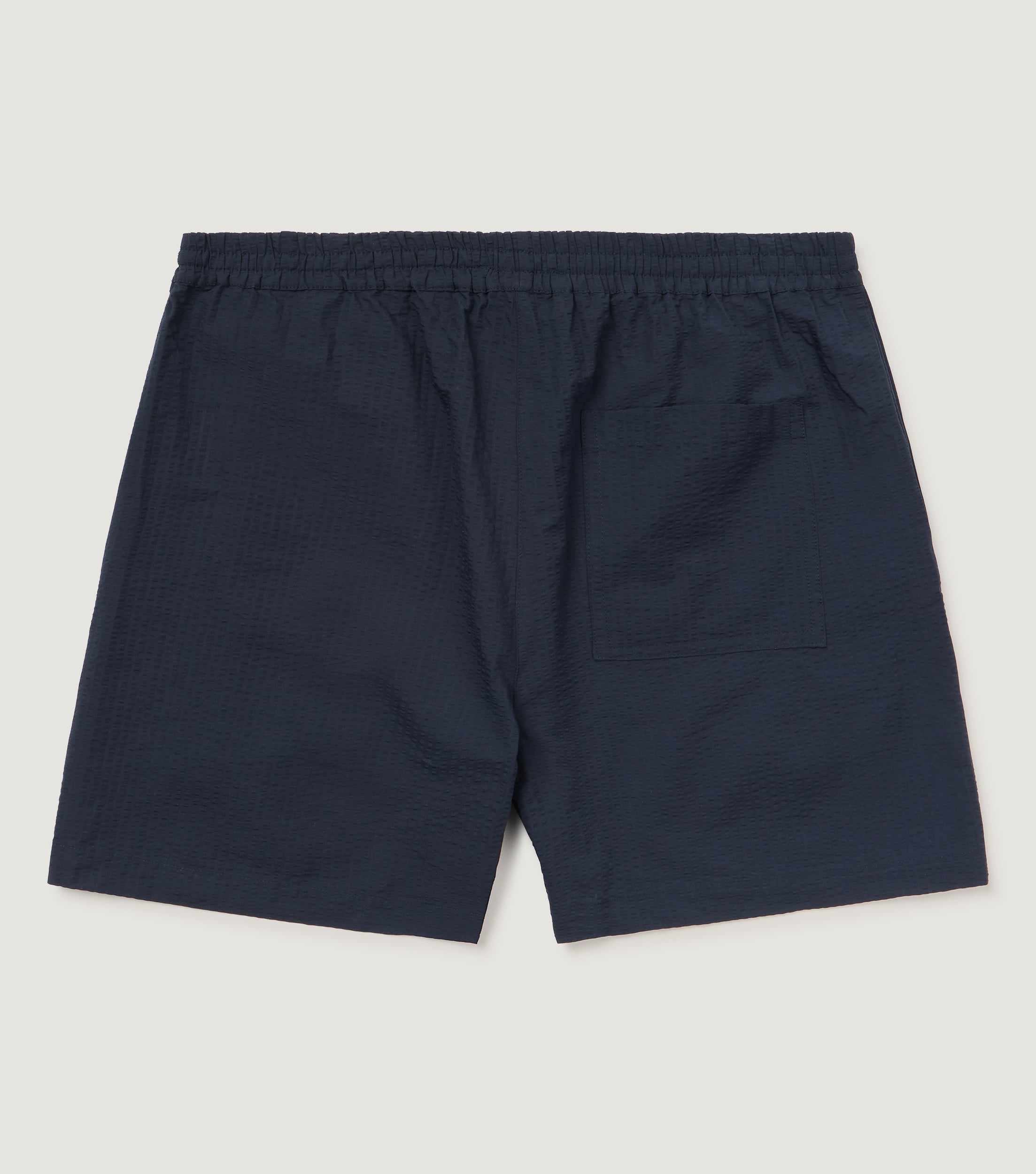Seersucker Cord Short Navy - Blaw x Koike