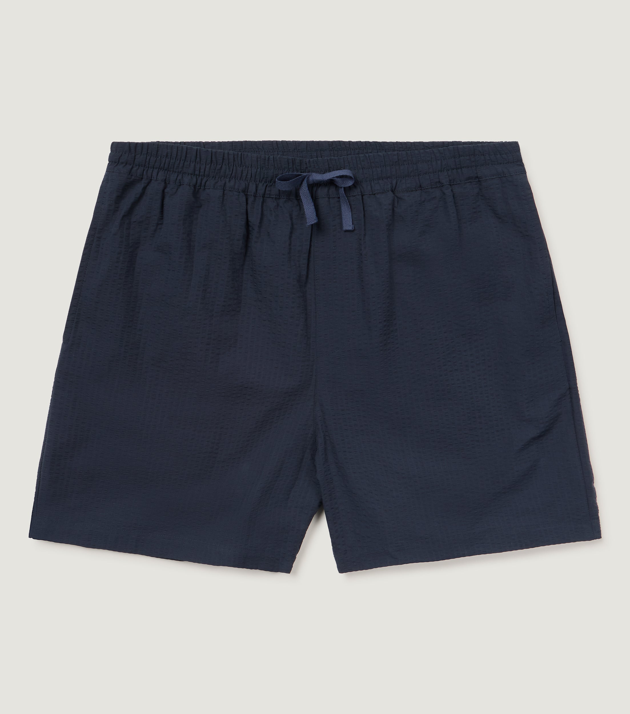 Seersucker Cord Short Navy - Blaw x Koike