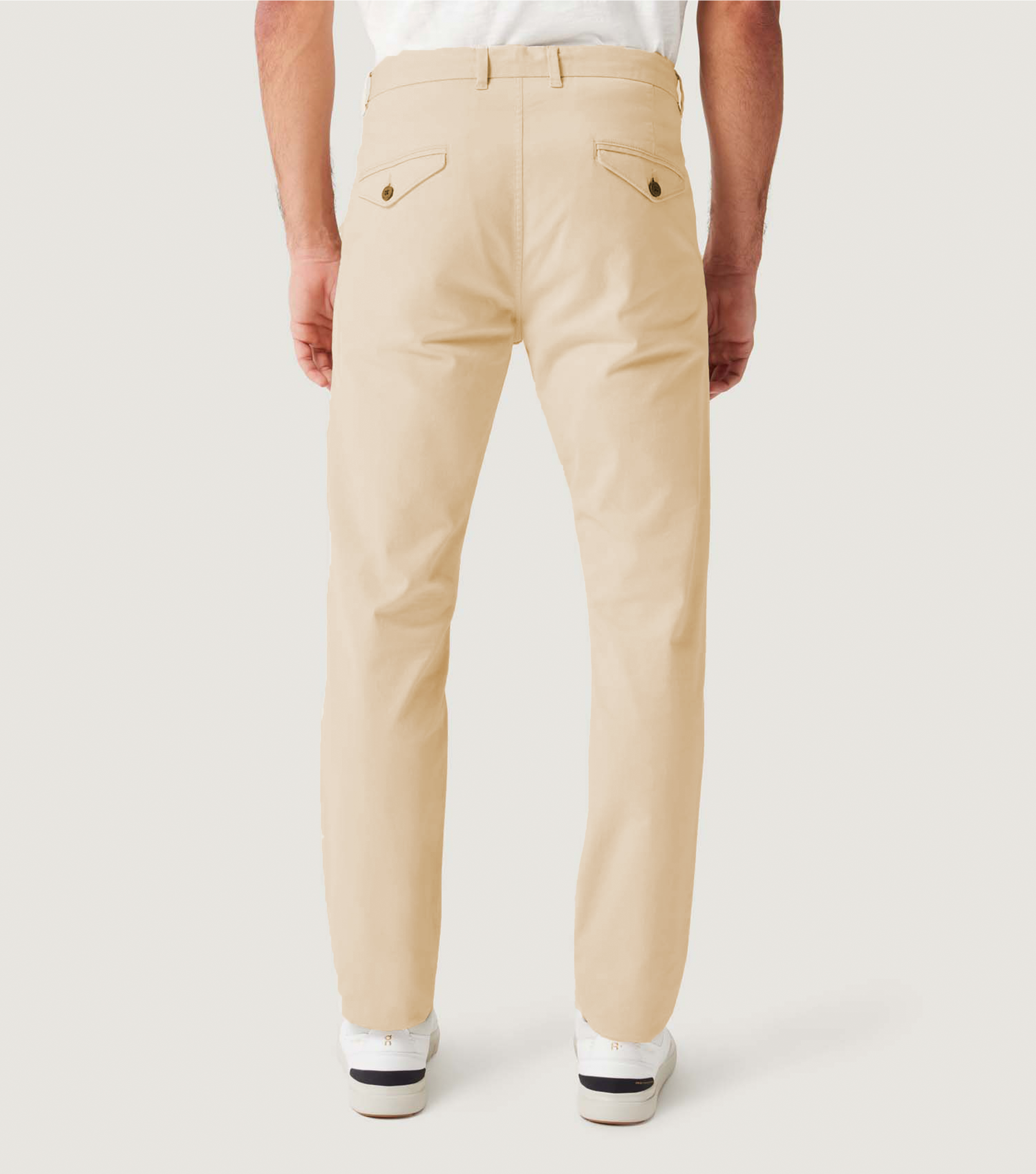 Chino Verdi Pant Ecru - BLAW
