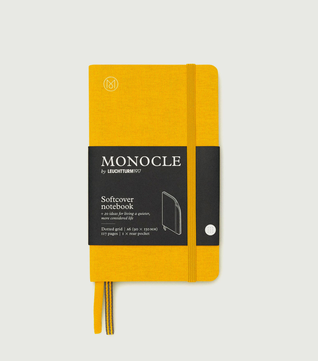 Notebook A6 Monocle, Softcover Yellow - MONOCLE by Leuchtturm1917