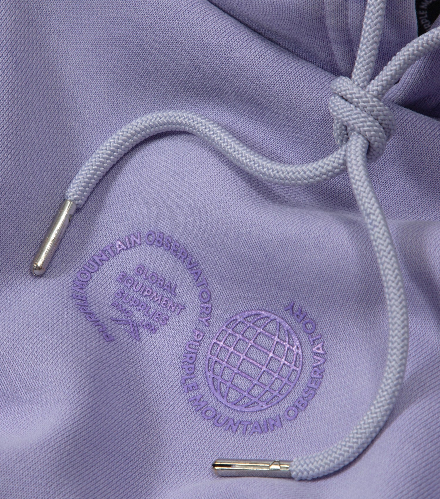 Lilac Garment Dye Hoody - Purple Mountain
