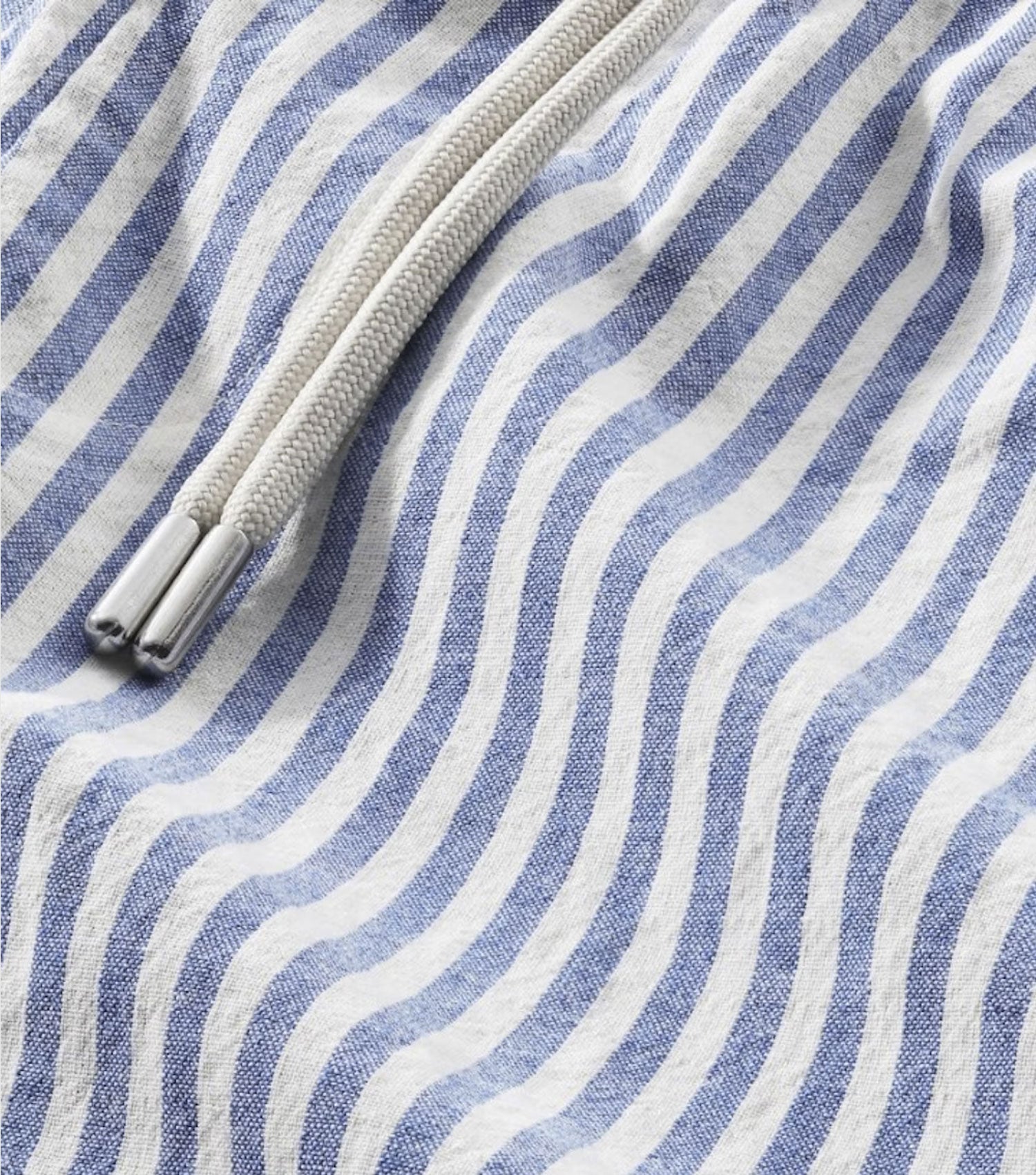 Gregor Drawstring Shorts Blue Stripe - NN.07