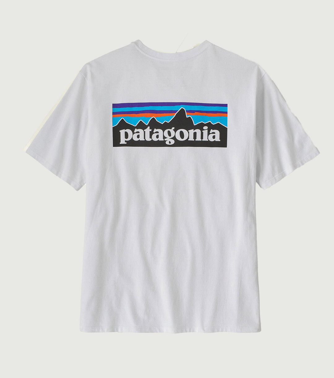 M's P-6 Logo Responsibili-Tee White - Patagonia