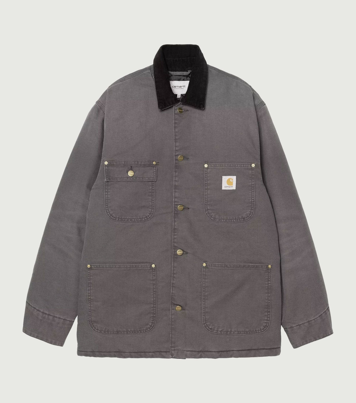 OG Chore Coat Graphite / Black, Stone canvas – BLAW