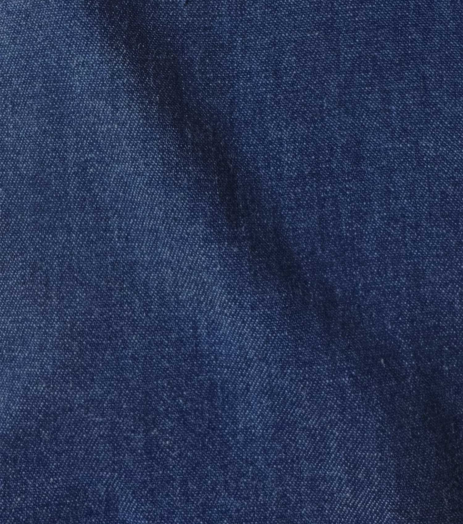 Denim Stretch Button Down Shirt Navy - BLAW