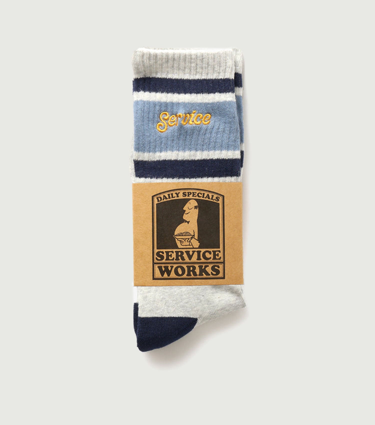 Logo Rinner Socks Grey - ServiceWorks