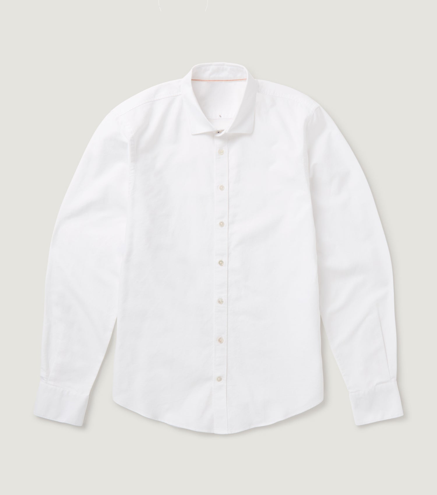 Oxford Button Down Shirt White - BLAW