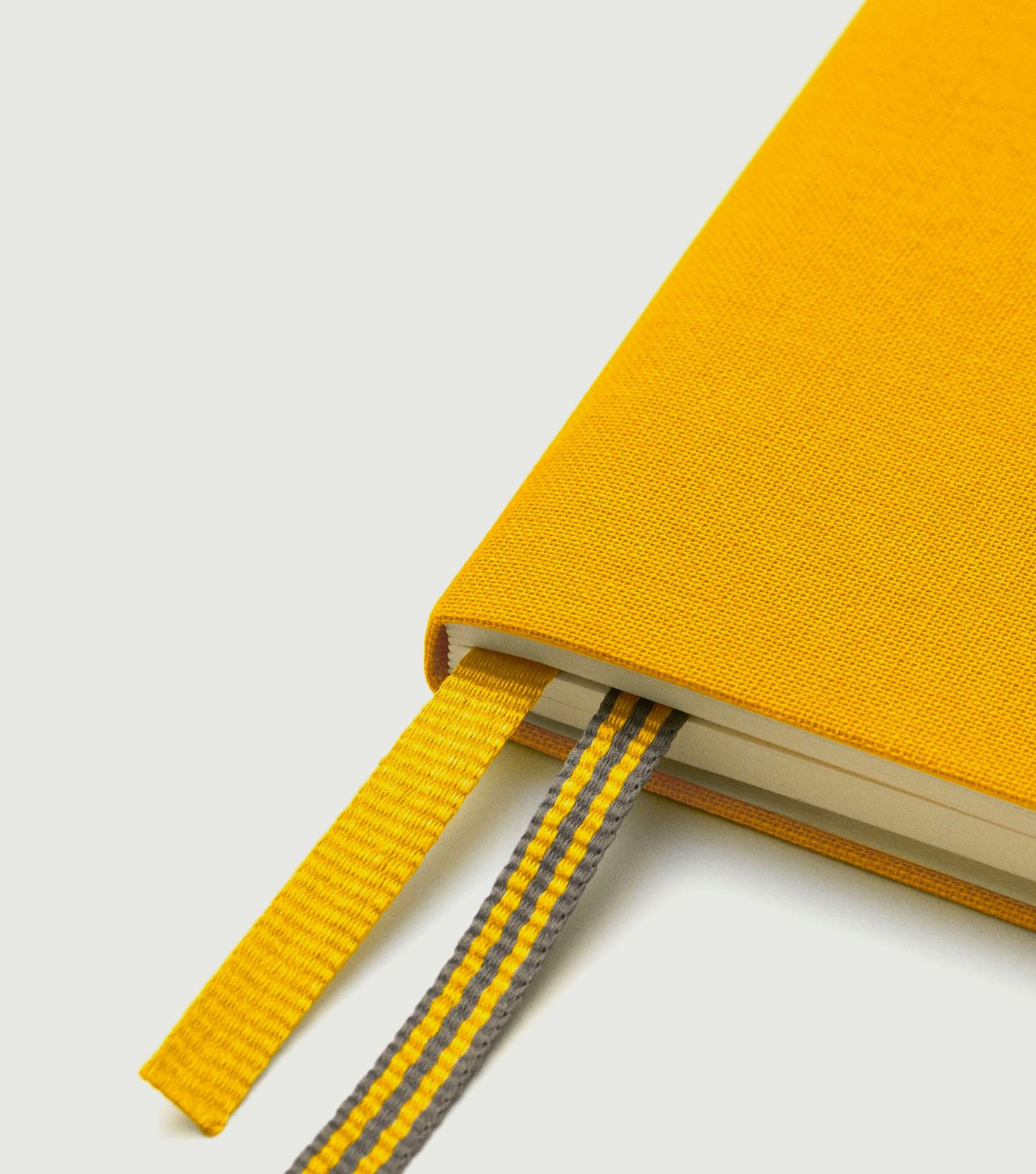 Notebook B6+ Monocle, Hard Cover Yellow - MONOCLE by Leuchtturm1917