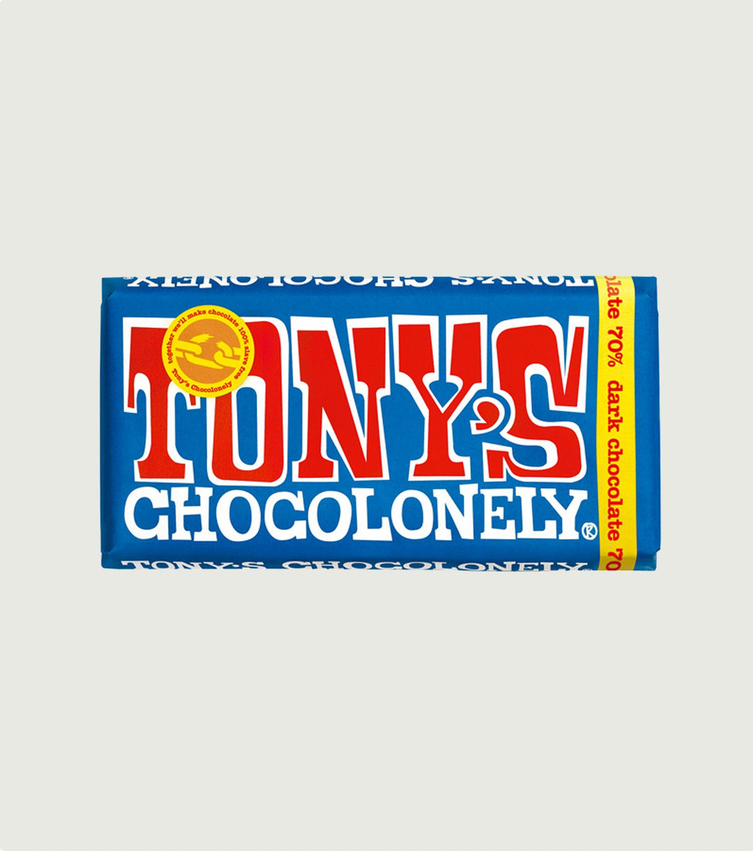 Tony's extra dark chocolate 70% 180gr - Tony's Chocolonely