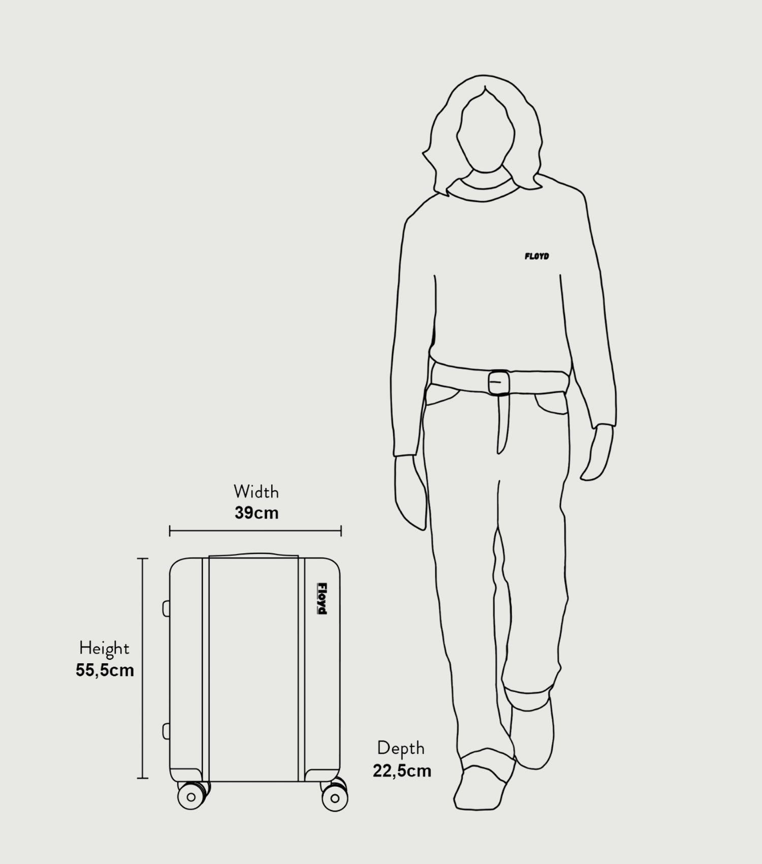 Cabin Trolley Tarmac Grey - Floyd