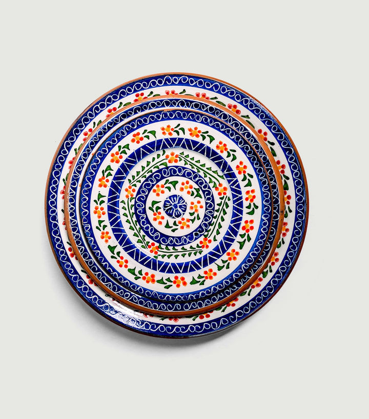 Handmade Small Plate 16ø Azul - Rien de Rien