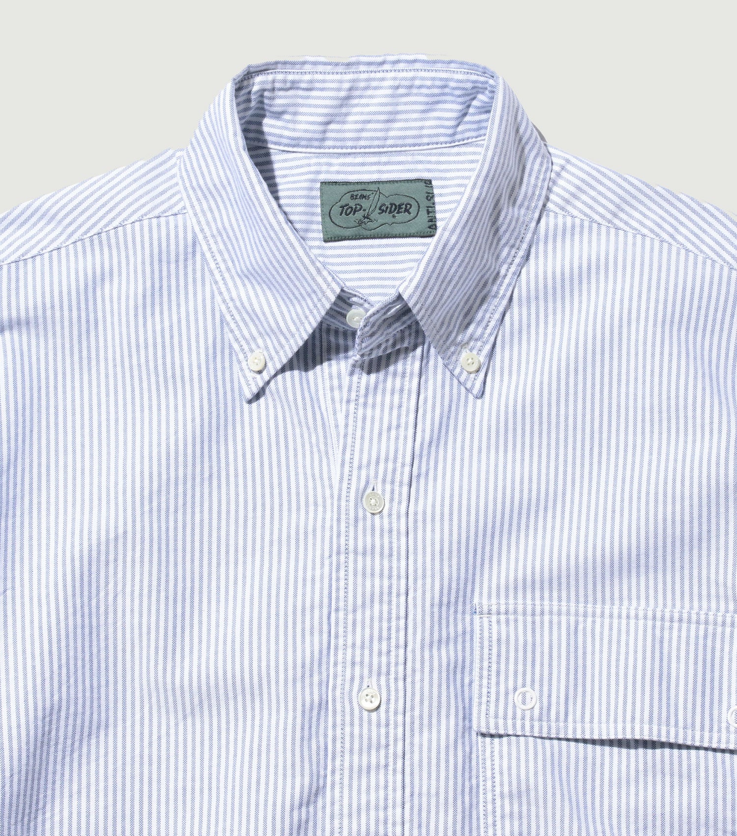B.D. Pullover Classic-fit Oxford Stripe - Beams Plus