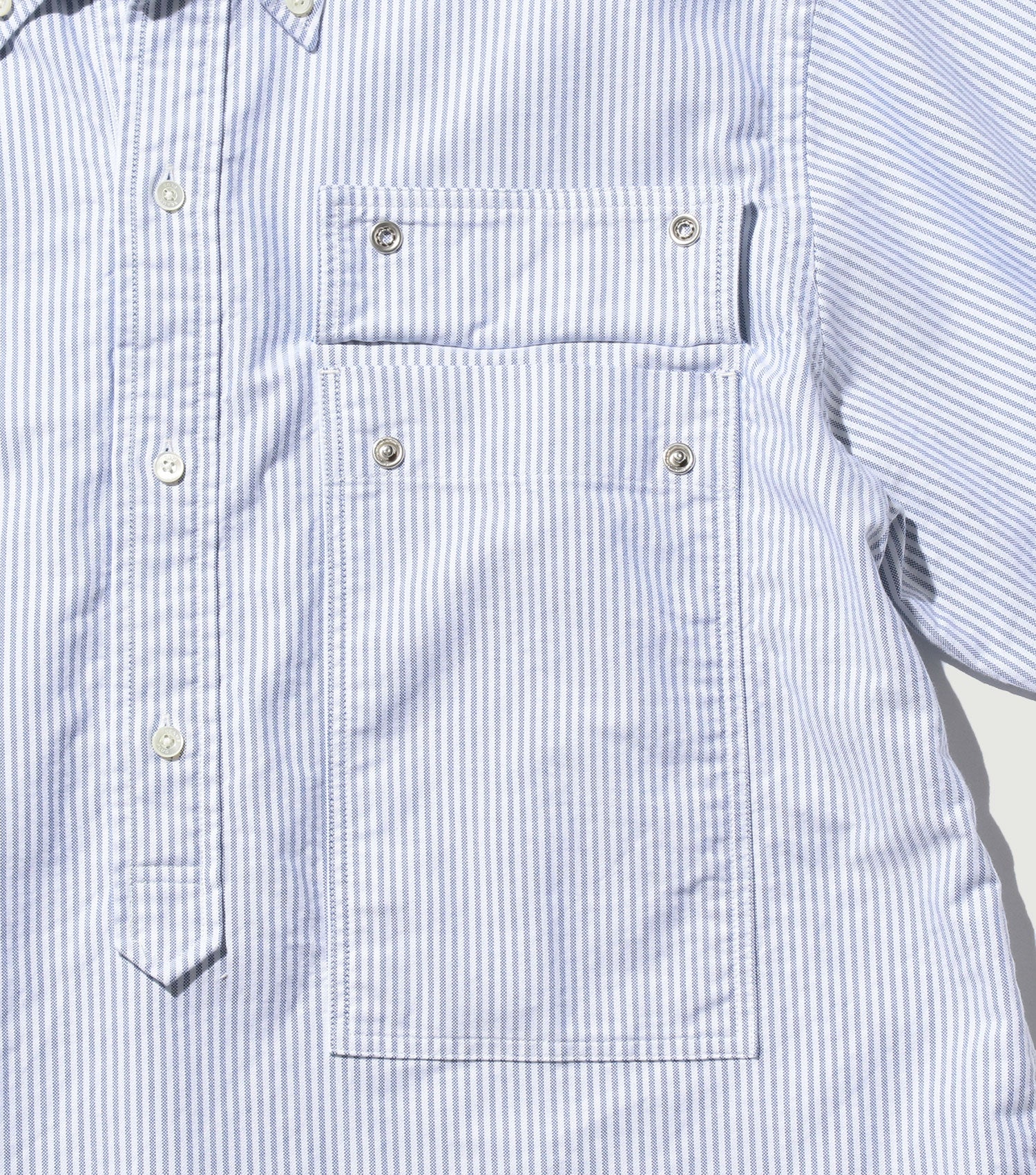 【YELLOW】B.D. Pullover Classic-fit Oxford Stripe B.D. Pullover Classic-fit Oxford Stripe – BLAW