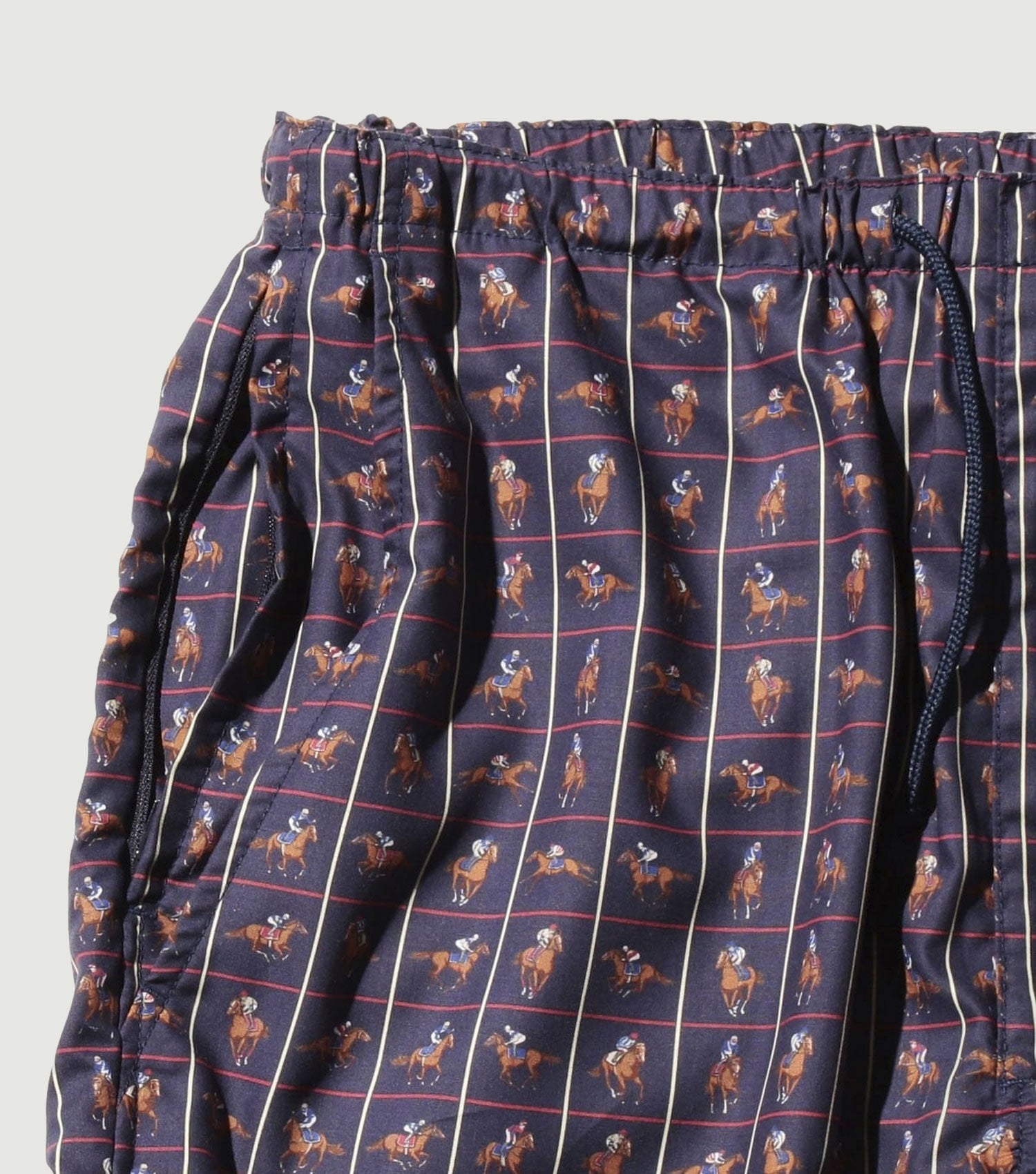 MIL Easy Derby Tattersall Navy - Beams Plus
