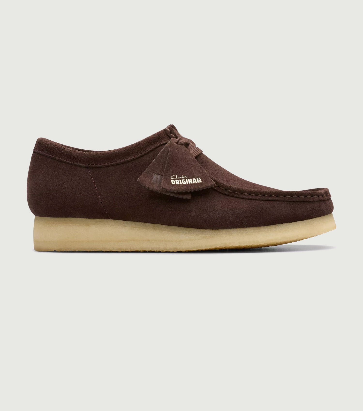 Wallabee Suede Dark Brown - Clarks