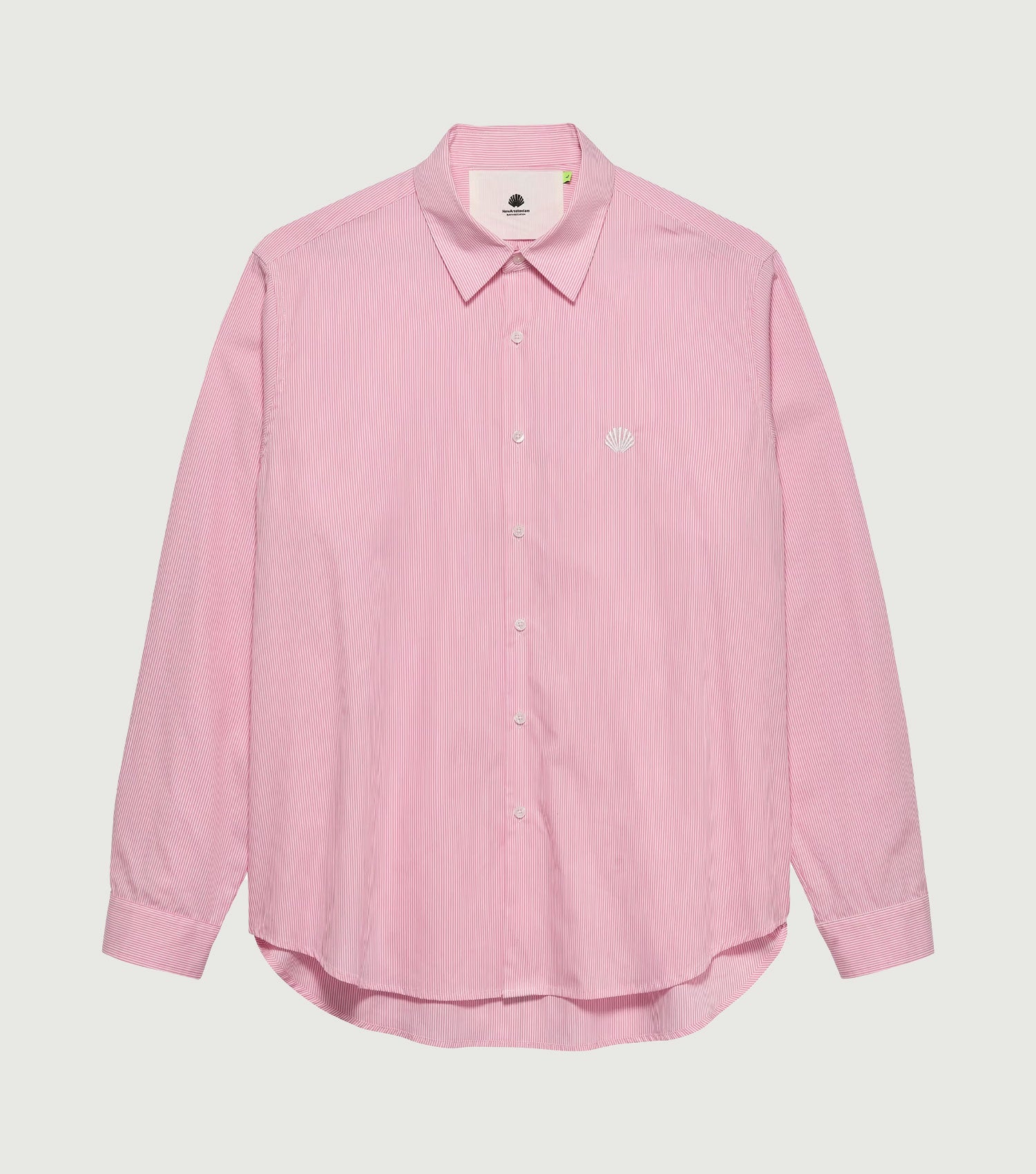 Beach Shirt Pink / White - New Amsterdam Surf Association