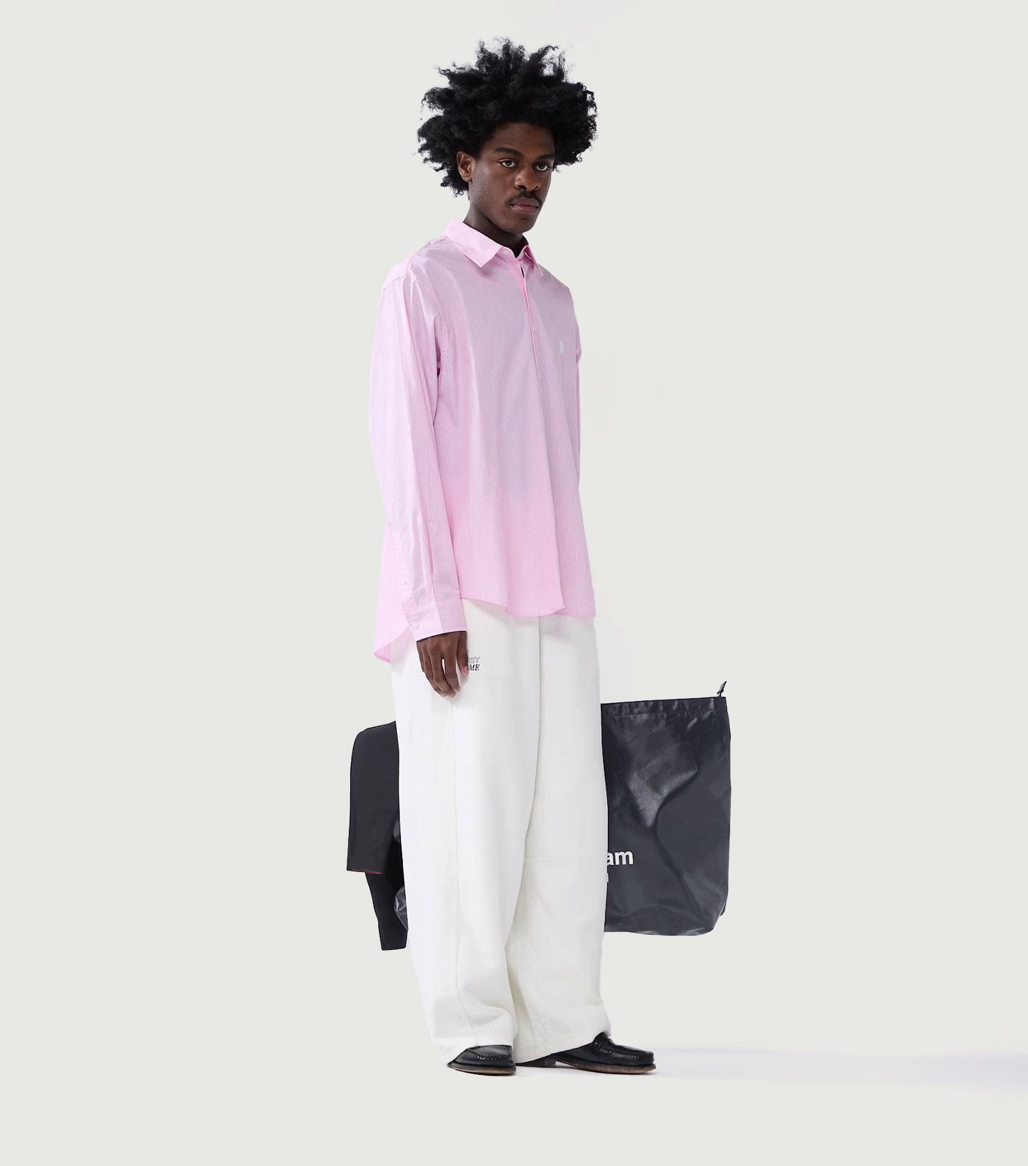 Beach Shirt Pink / White - New Amsterdam Surf Association