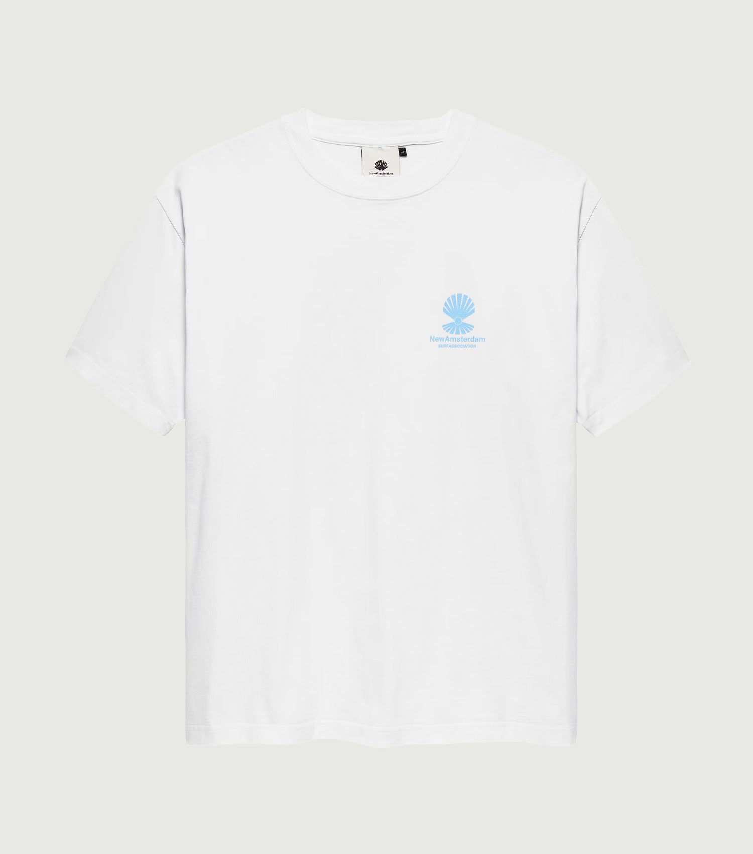 Oyster Tee White - New Amsterdam Surf Association