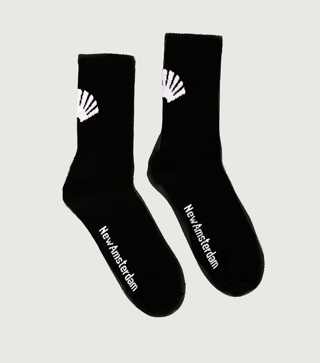 Logo Socks Black - New Amsterdam Surf Association