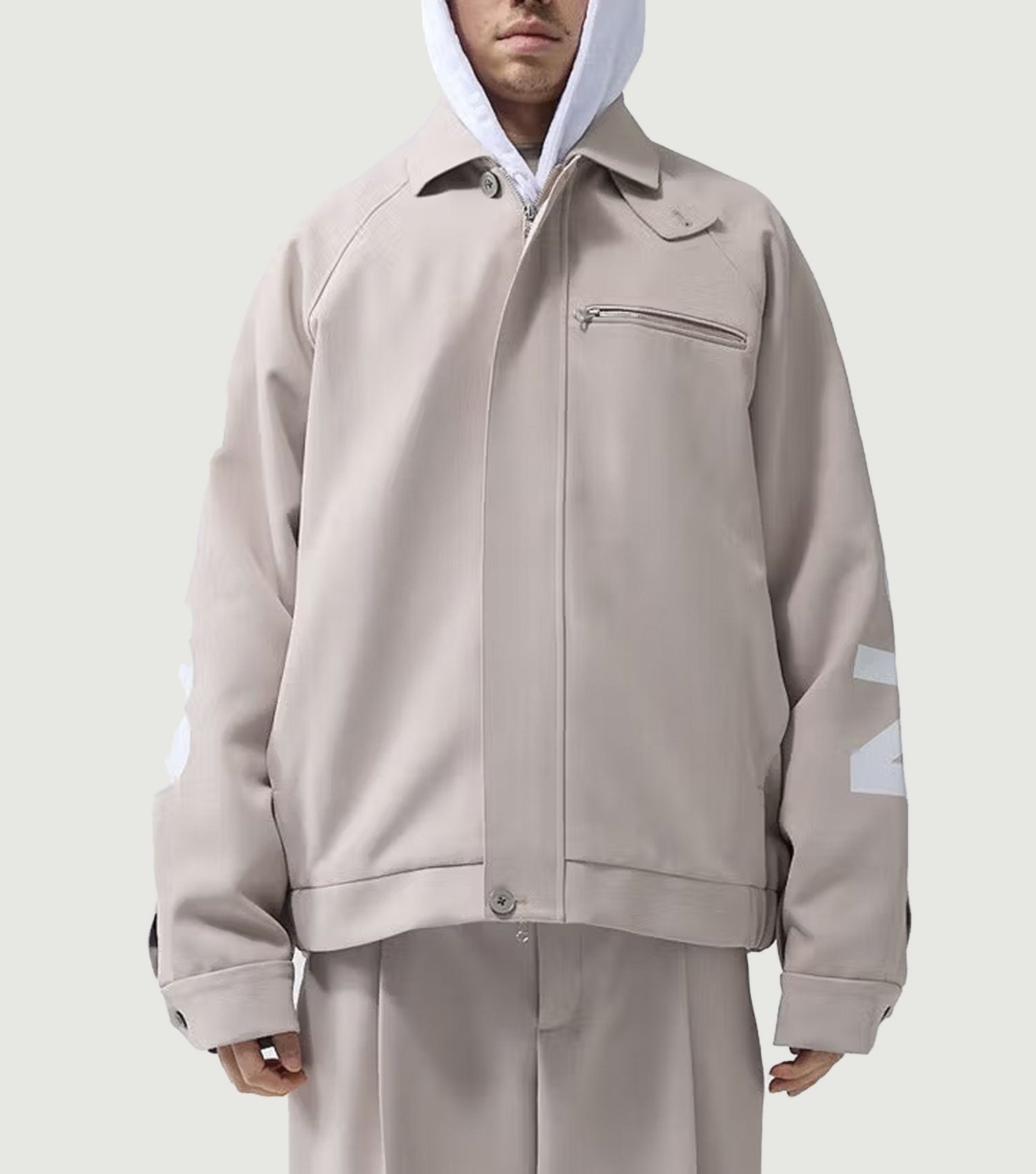 Name Jacket Beige - New Amsterdam Surf Association