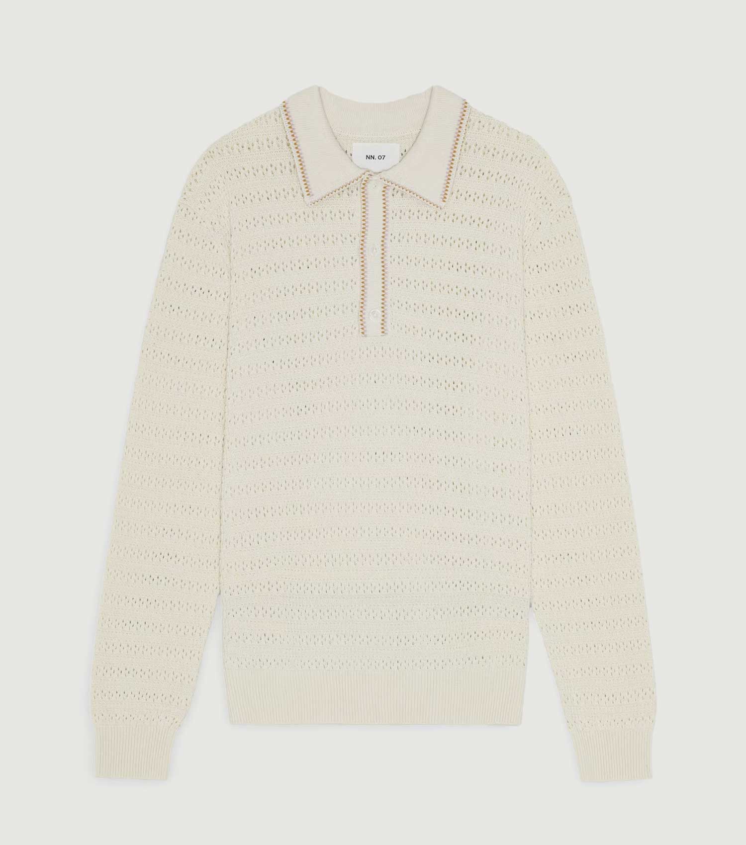 Josh Organic cotton Polo Ivory - NN.07