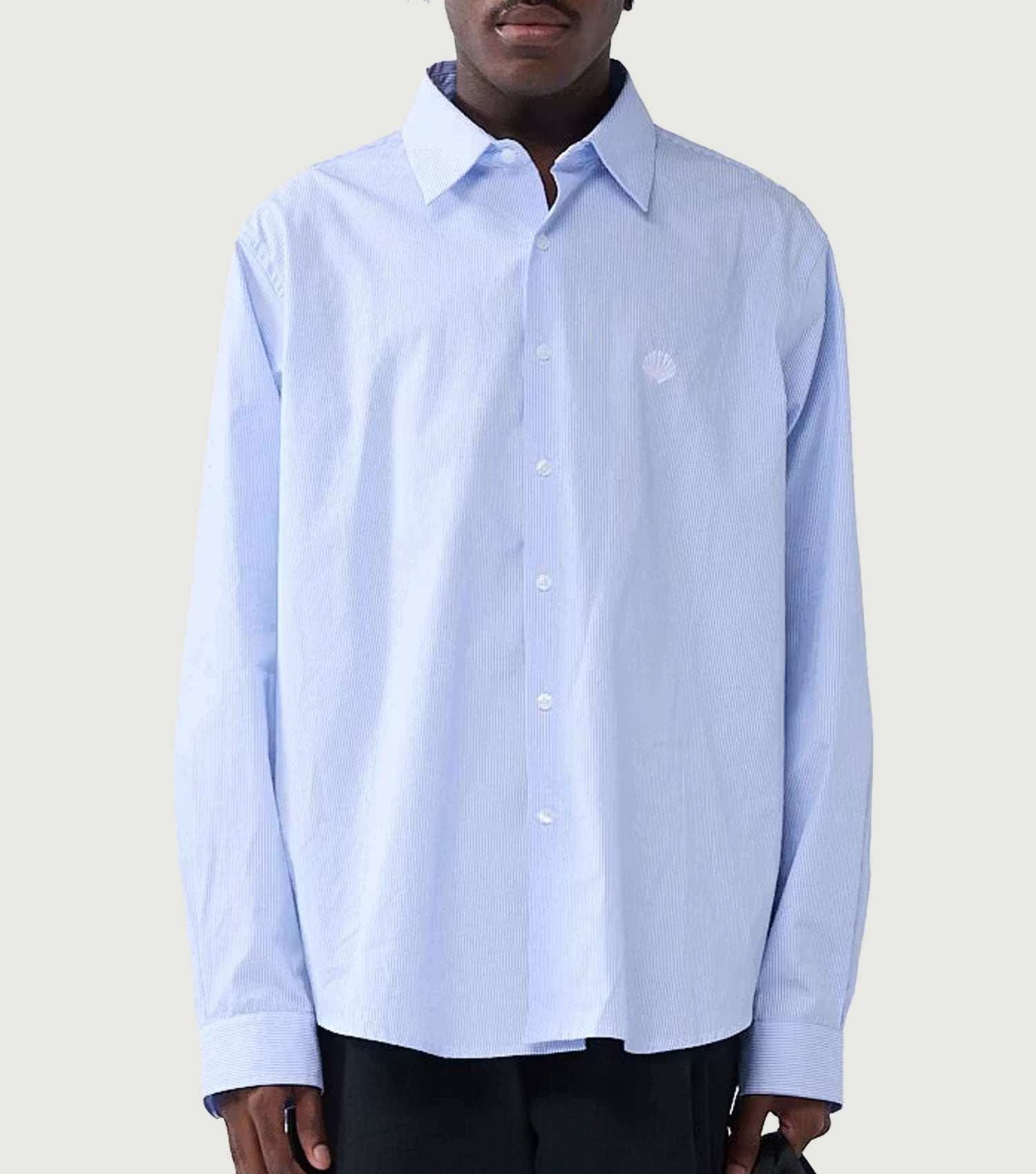Beach Shirt Blue/White - New Amsterdam Surf Association