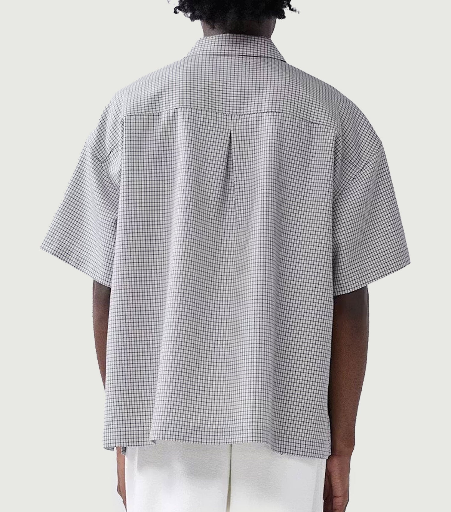 Wool Wijk Shirt Baby Check - New Amsterdam Surf Association