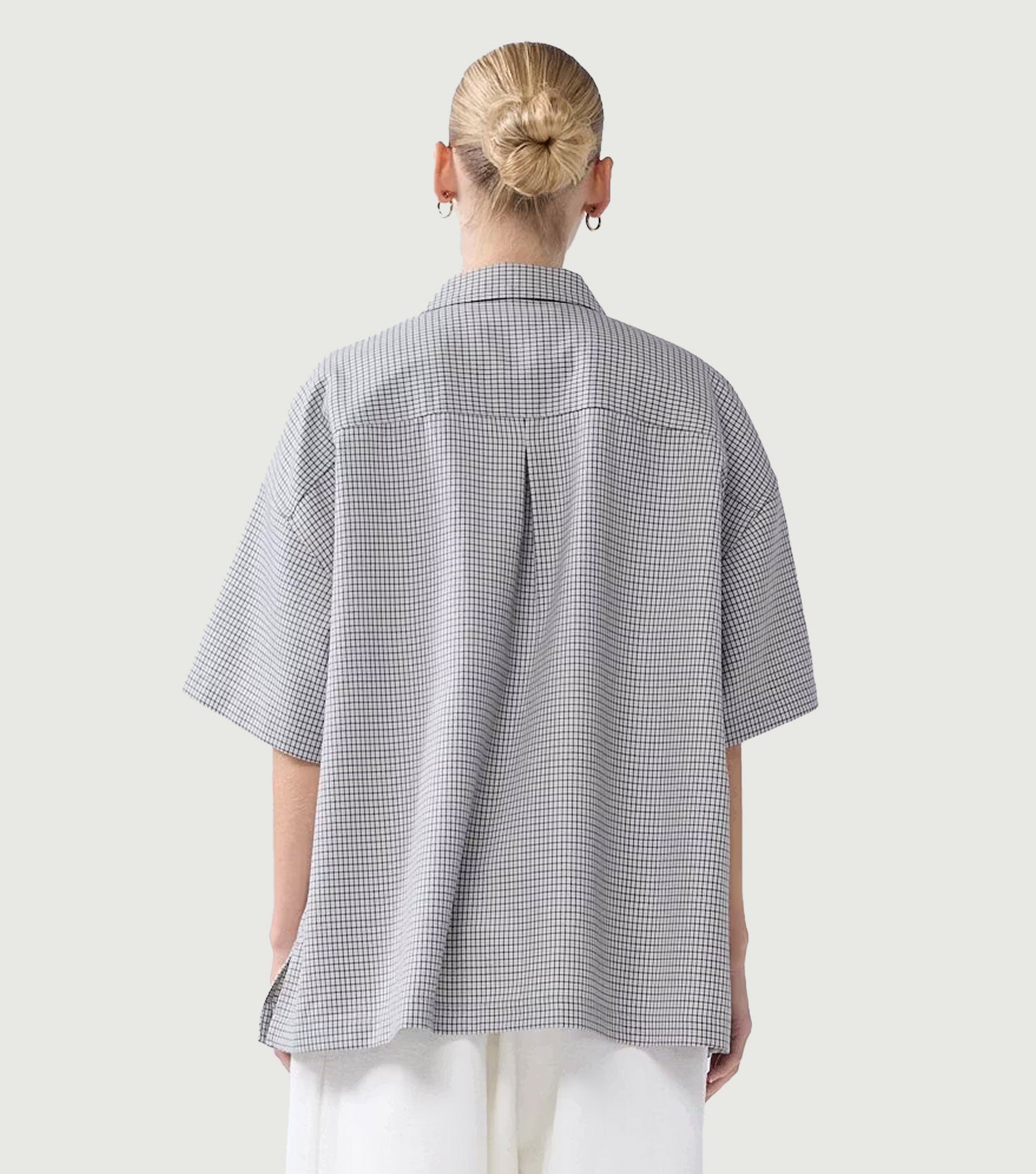 Wool Wijk Shirt Baby Check - New Amsterdam Surf Association