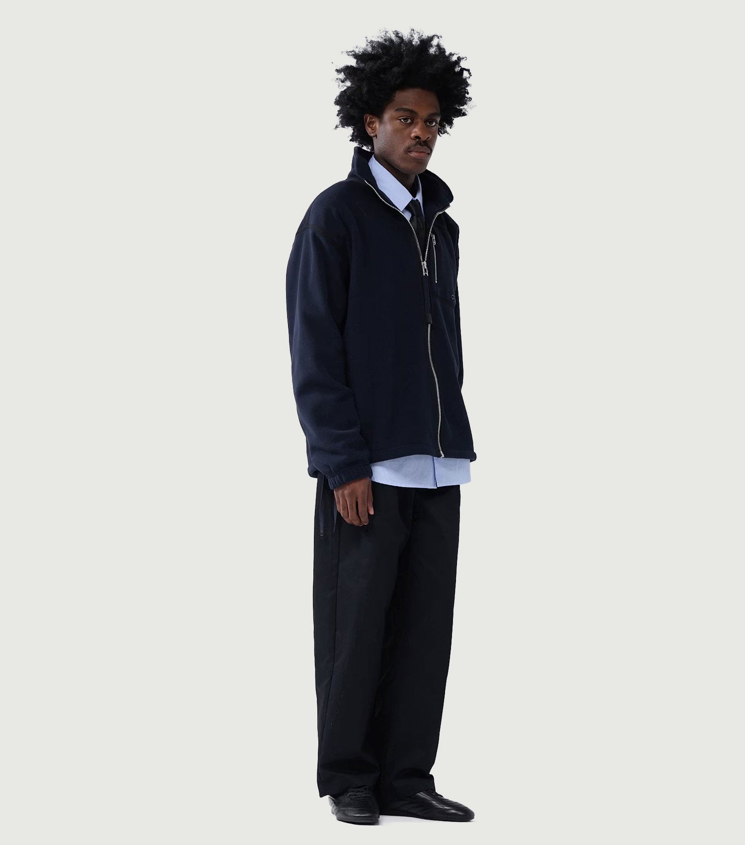 Fleece Zip-Up Night - New Amsterdam Surf Association