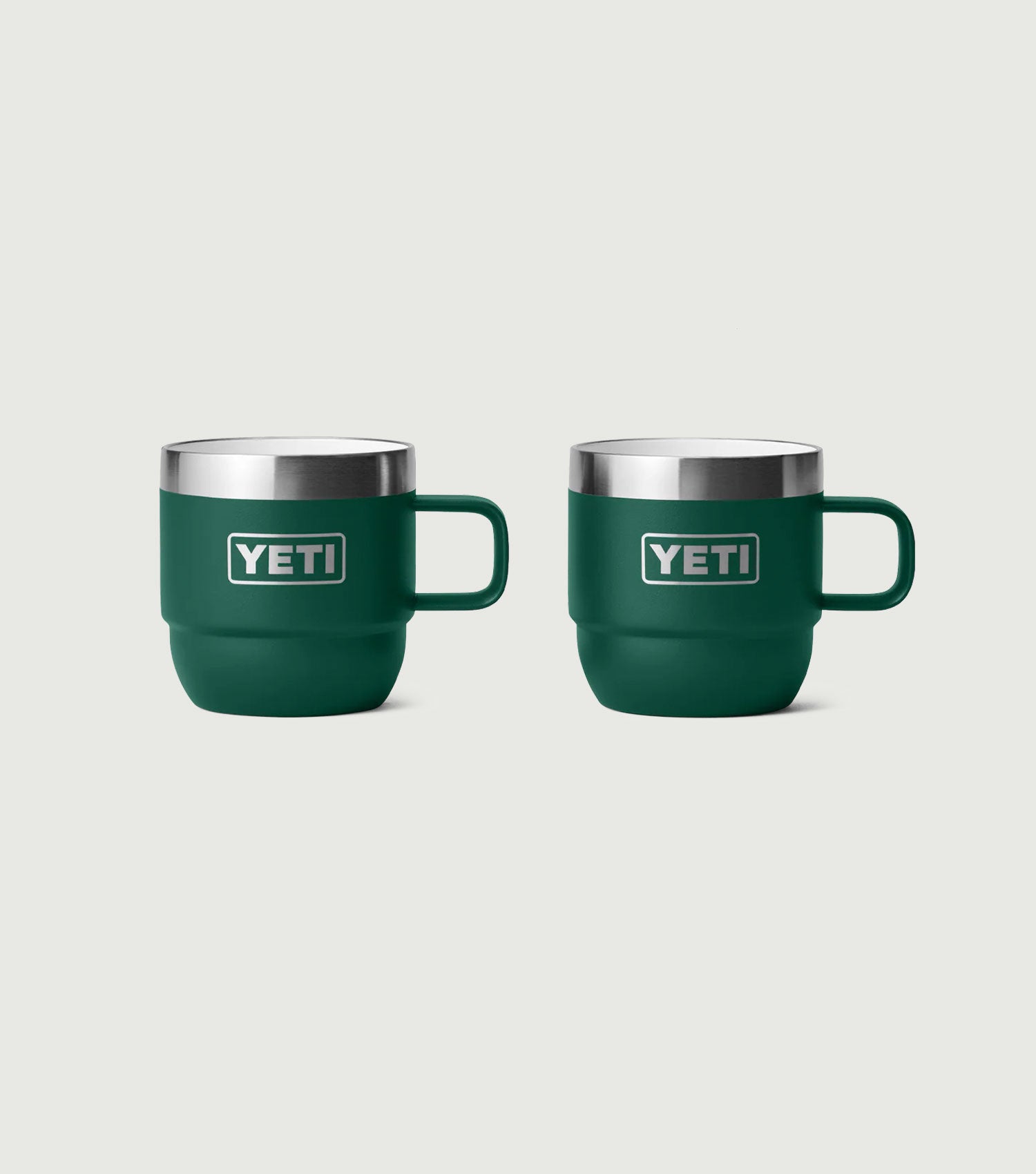 Espresso Mug 2 Black Forest Green - Yeti