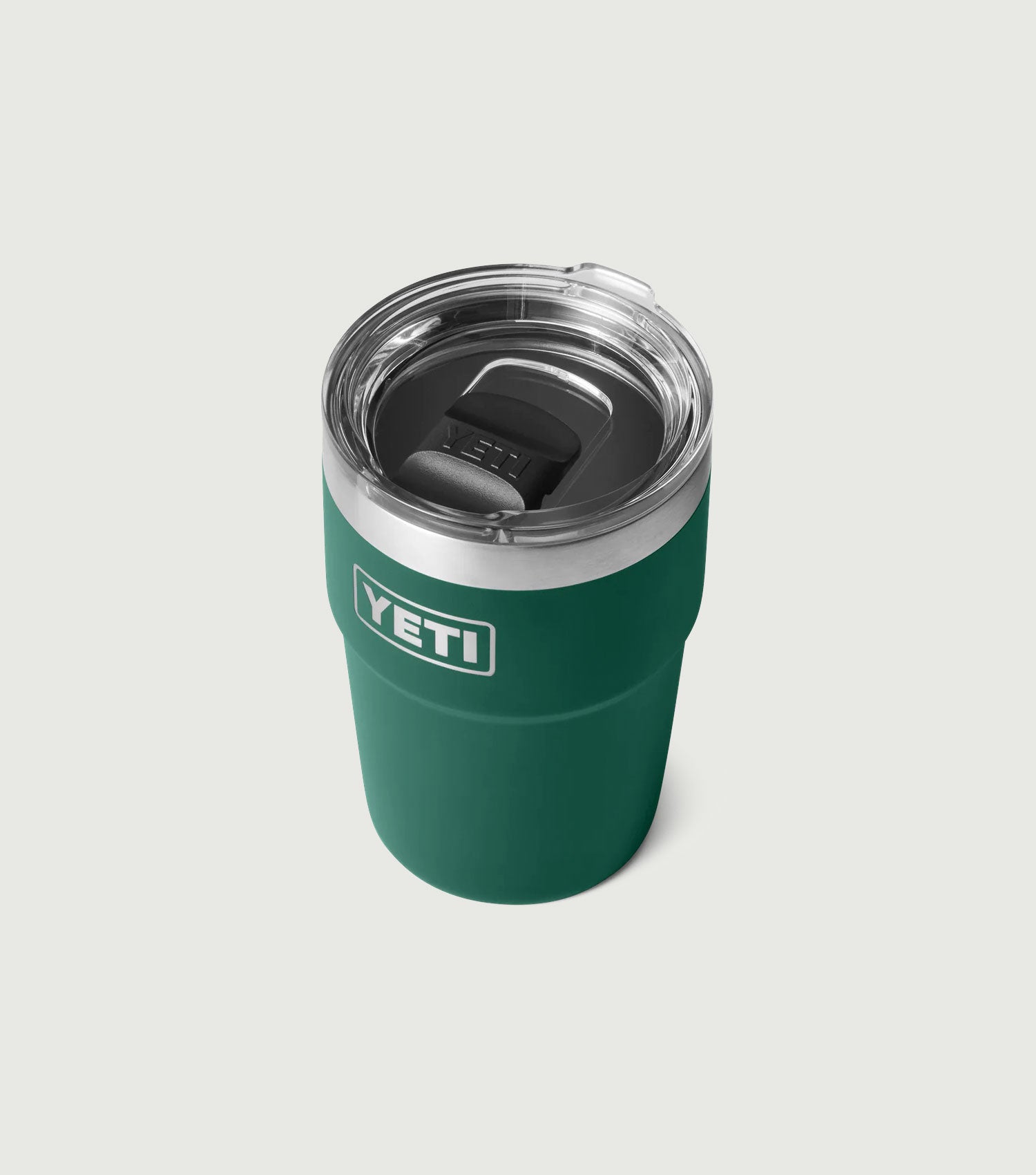 Rambler 16 Oz Stackable Cup Black Forest Green - Yeti