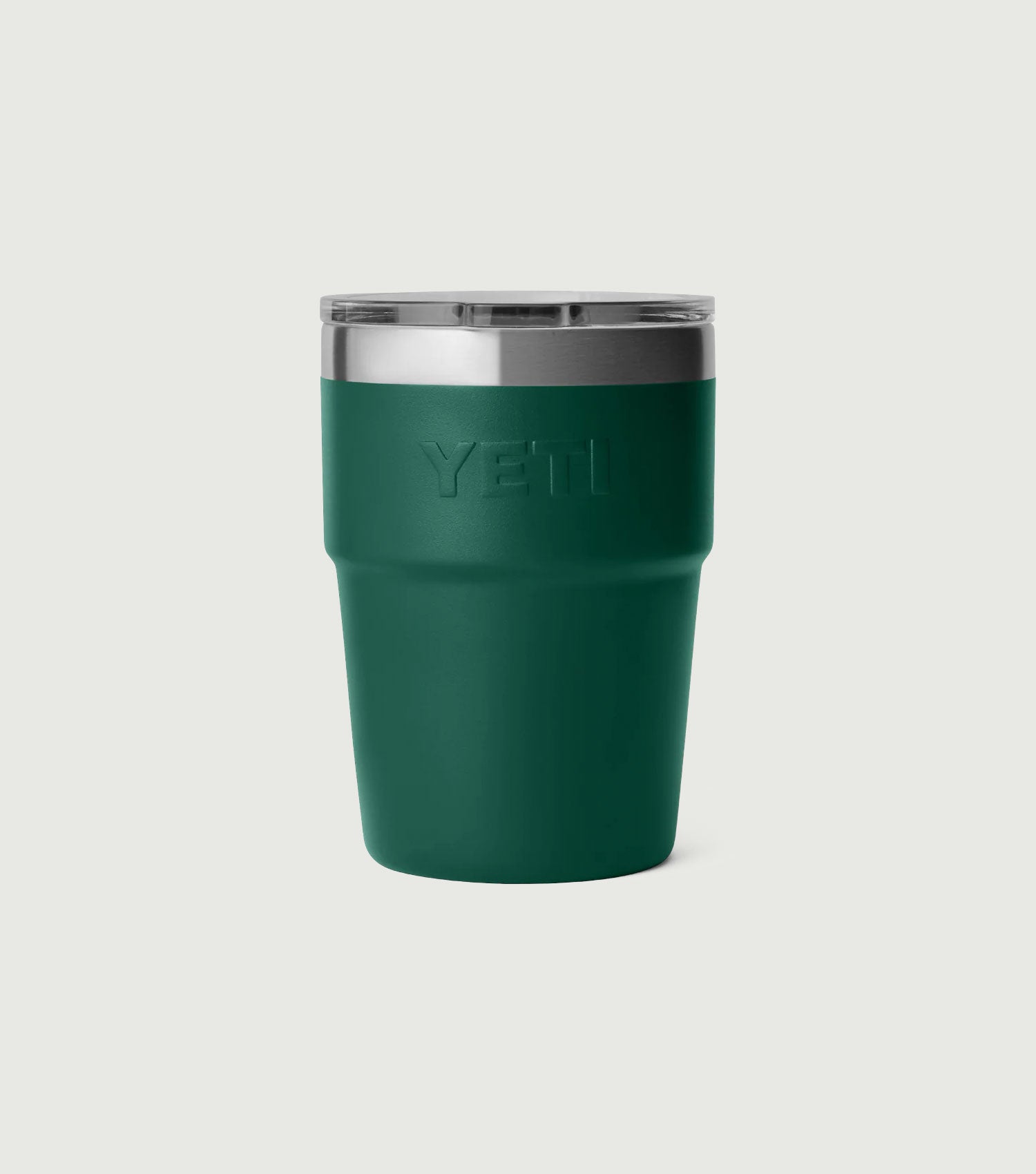 Rambler 16 Oz Stackable Cup Black Forest Green - Yeti