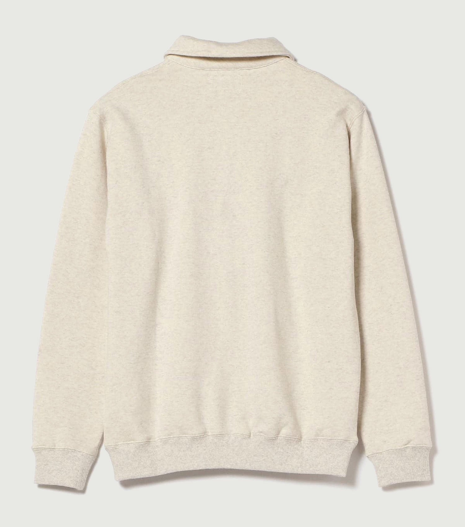 Sweat Half Zip Oatmeal - Beams Plus