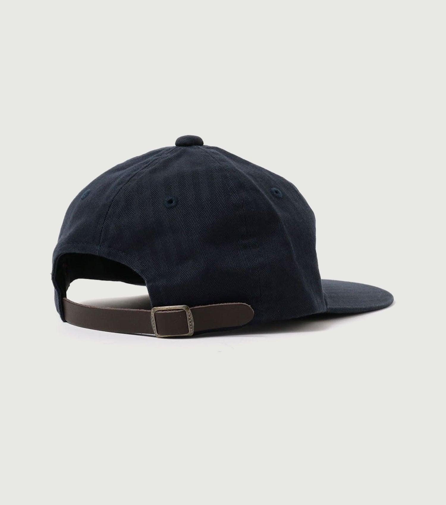 6 Panel Herringbone Navy - Beams Plus