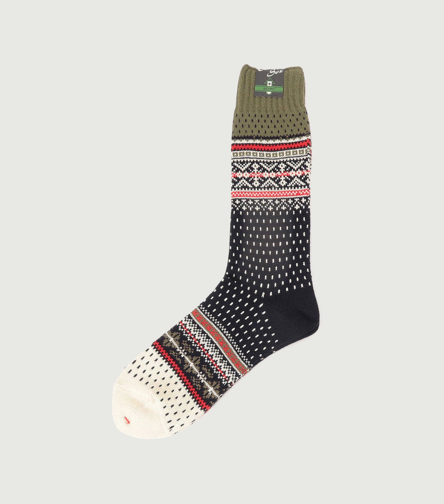 Nordic Socks Navy Base - Beams Plus