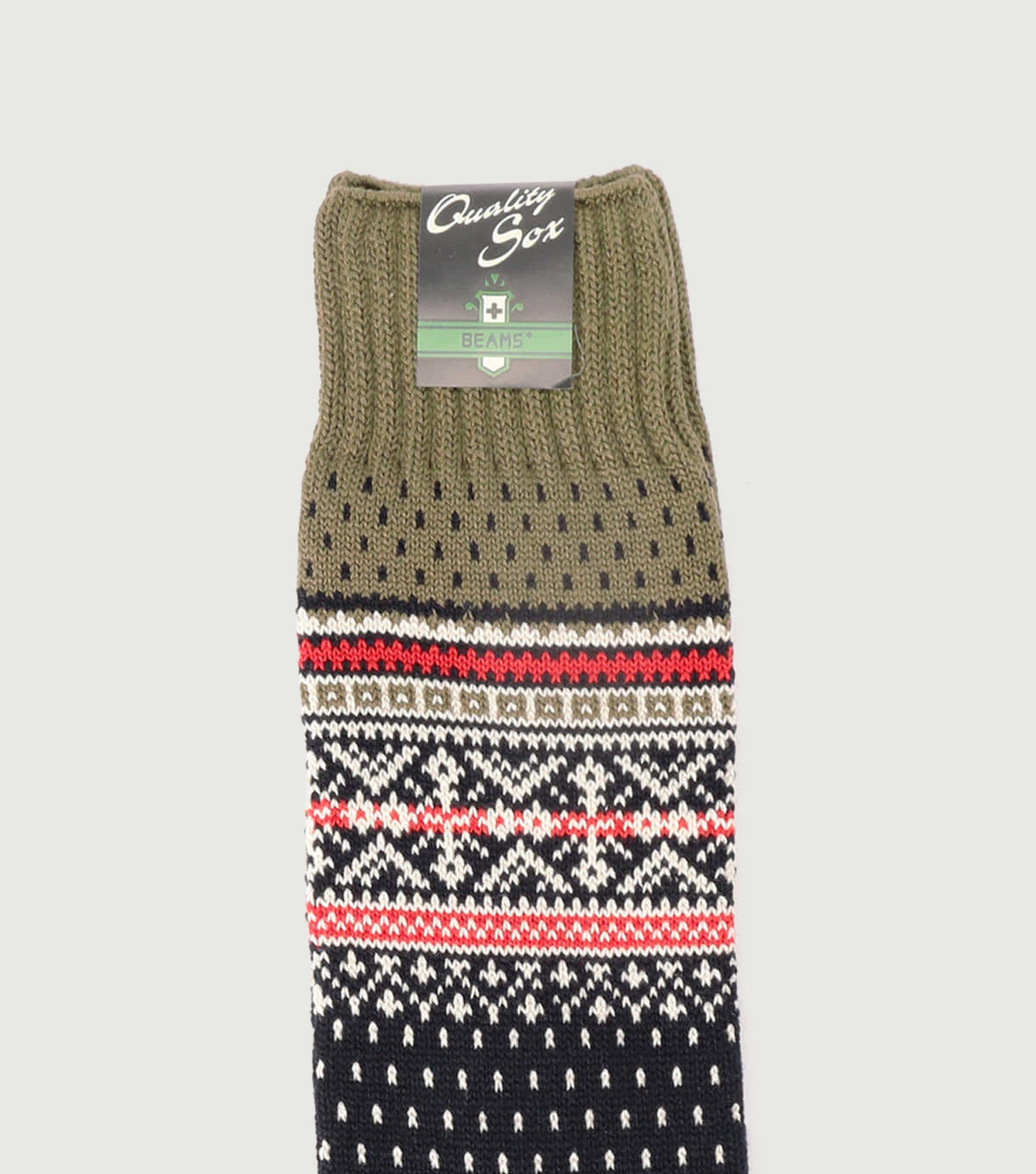 Nordic Socks Navy Base - Beams Plus