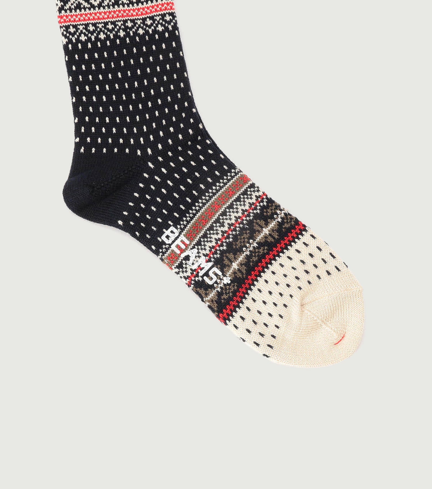 Nordic Socks Navy Base - Beams Plus