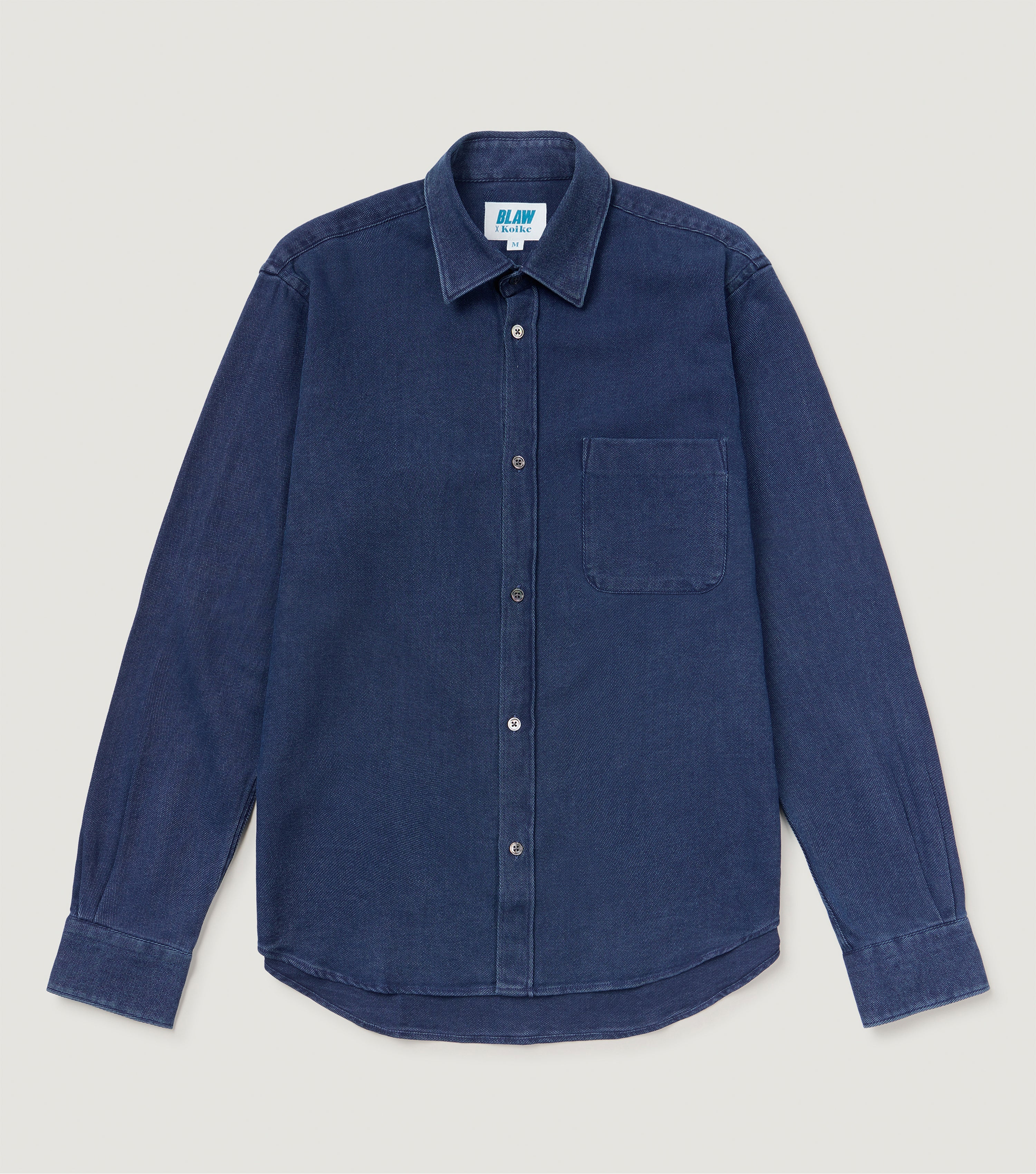 Denim Pocket Shirt Indigo - Blaw x Koike