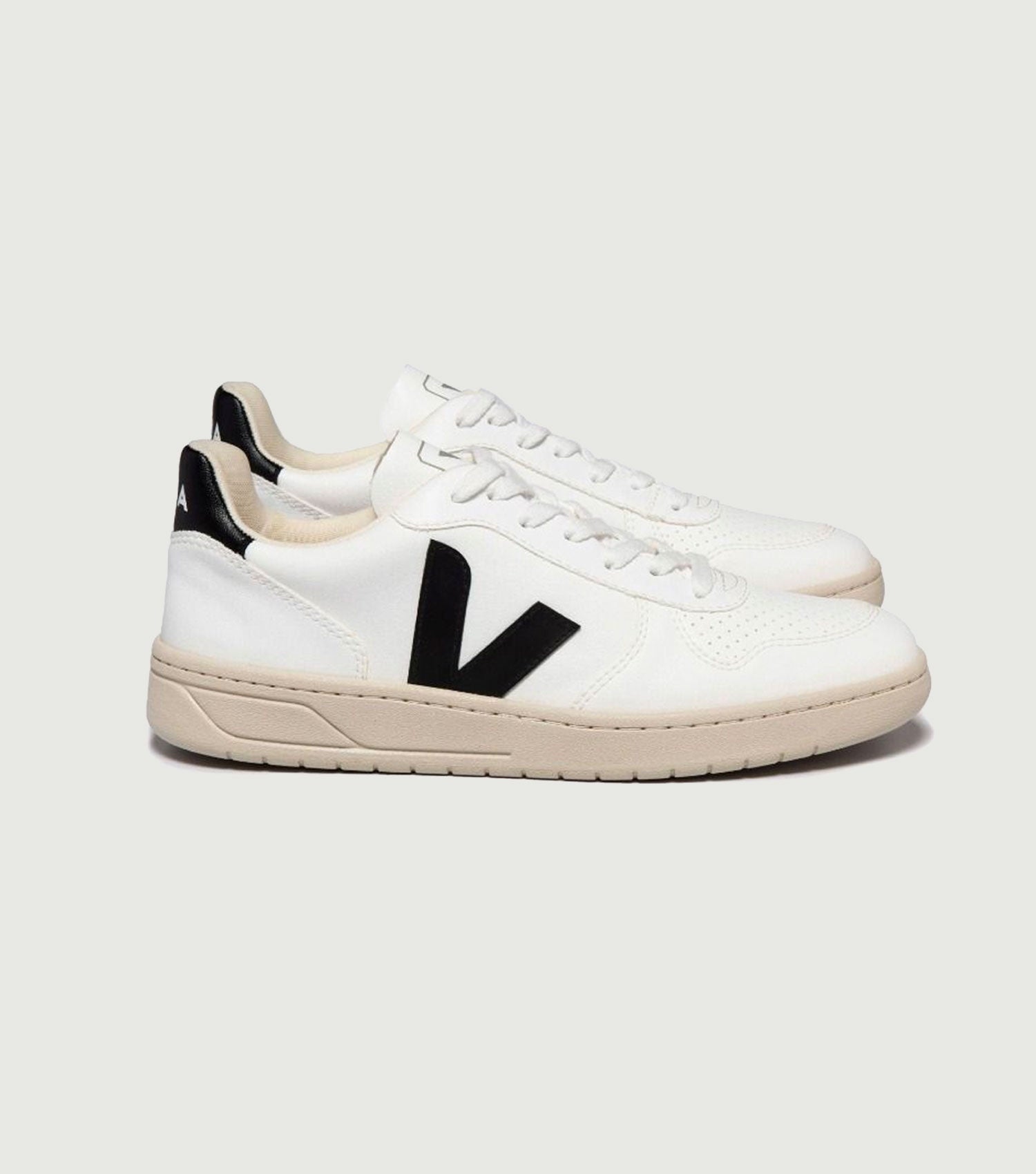 V-10 CWL White Black - Veja