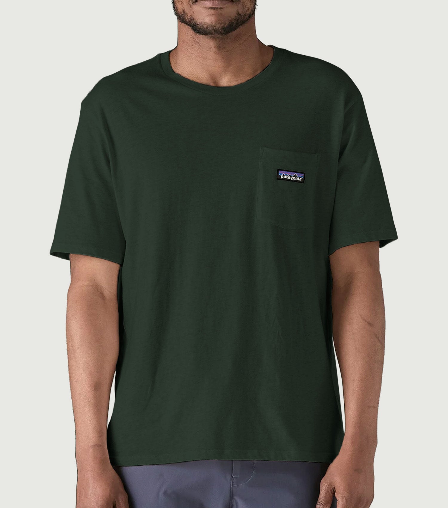 Men's Daily Pocket Tee Old Growth Green - Patagonia