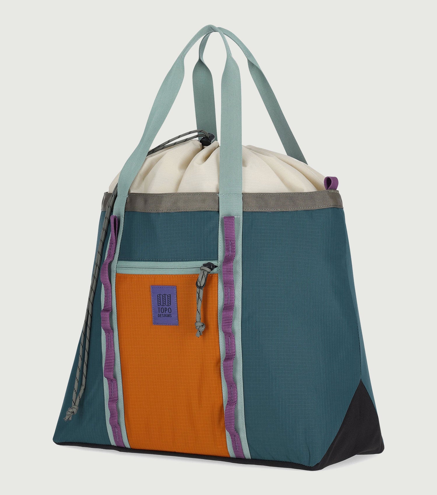 Mountain Utility Tote Pond Blue/Spice - Topo Designs