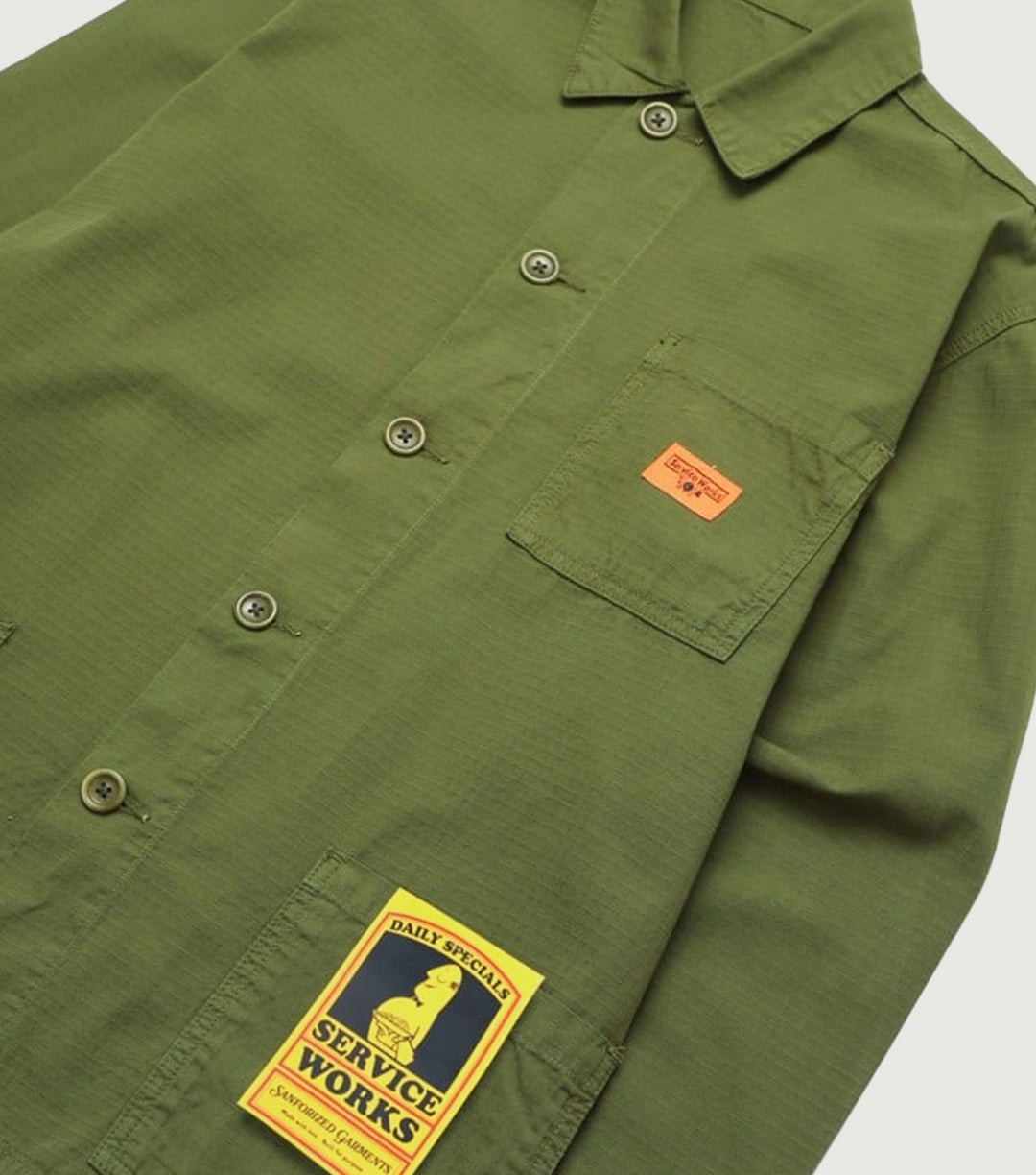 Ripstop Coverall Jacket - ServiceWorks