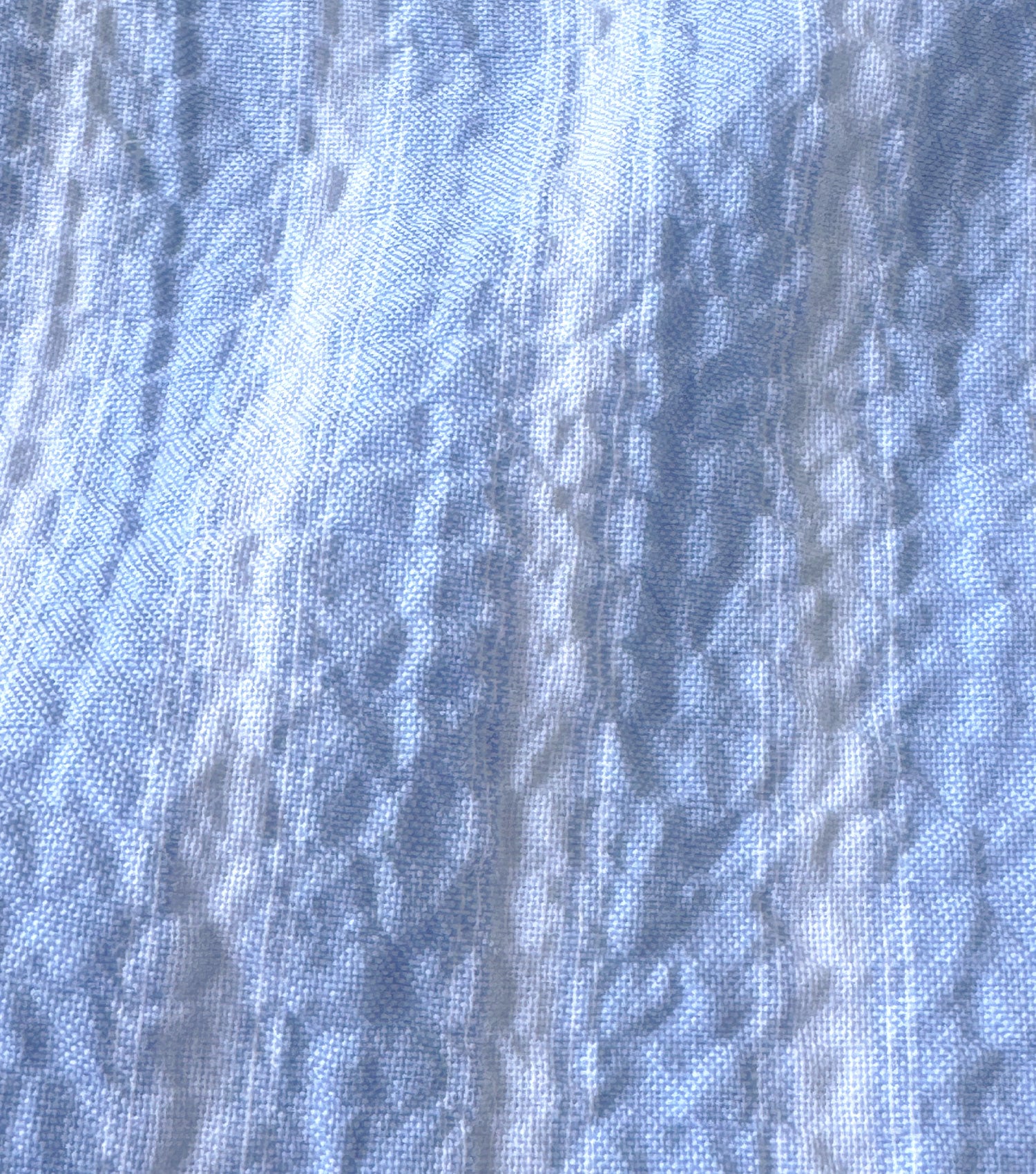 Seersucker Stripes 1 Pocket Shirt Blue - Blaw x Koike